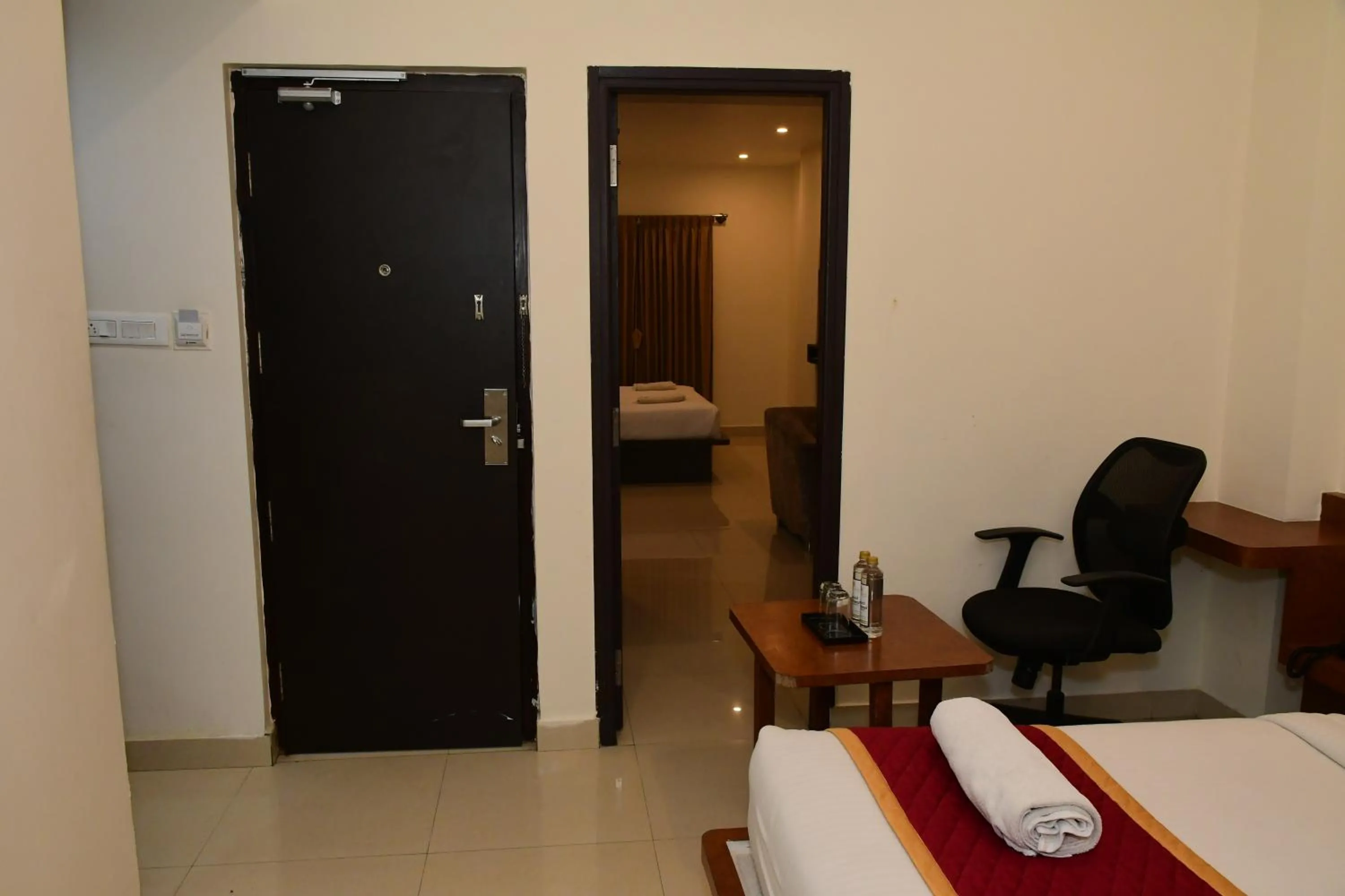 Bedroom, Bed in Sai Vihaar Inn & Suites