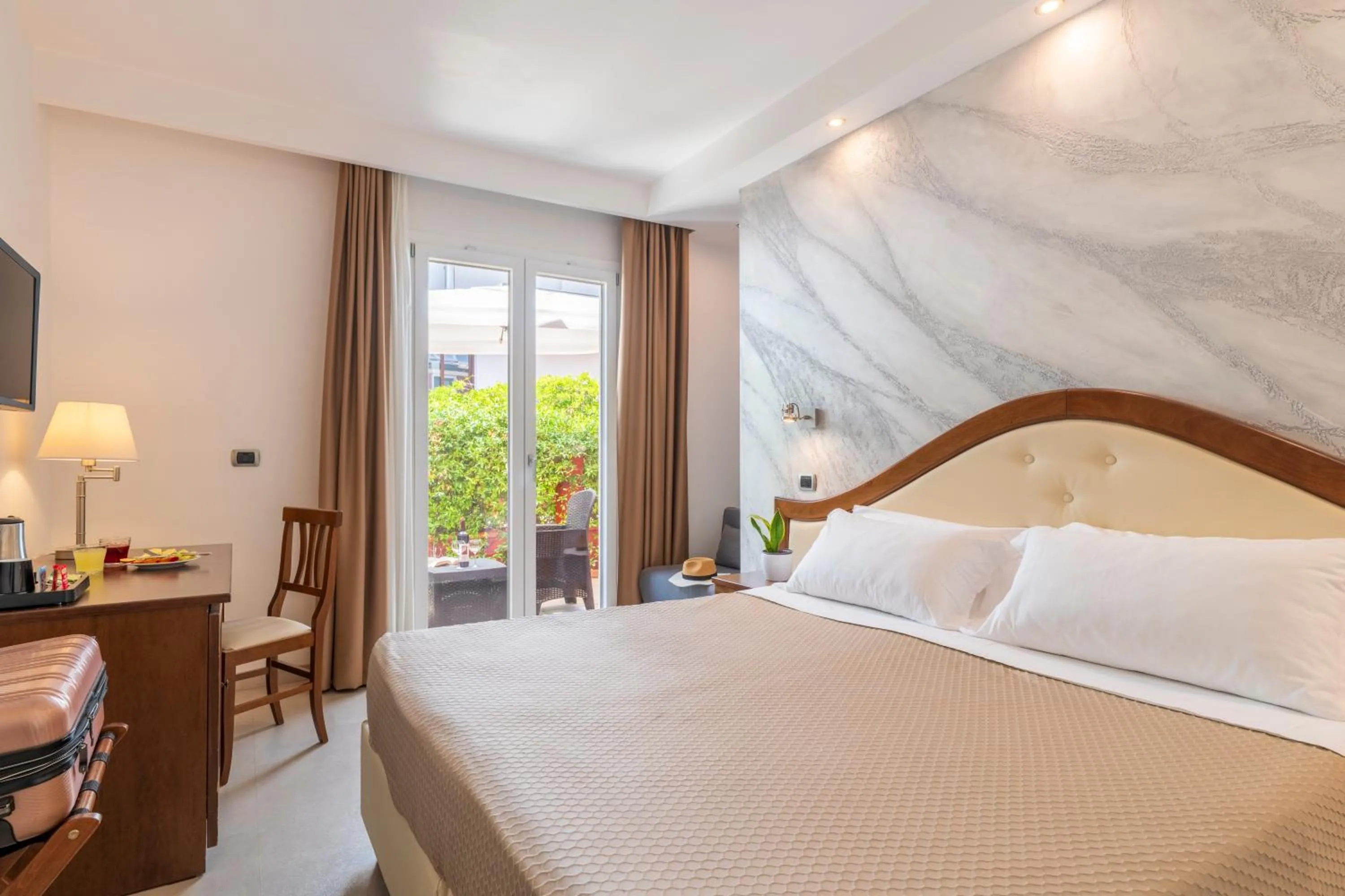 Bedroom, Bed in Hotel Nicoletta