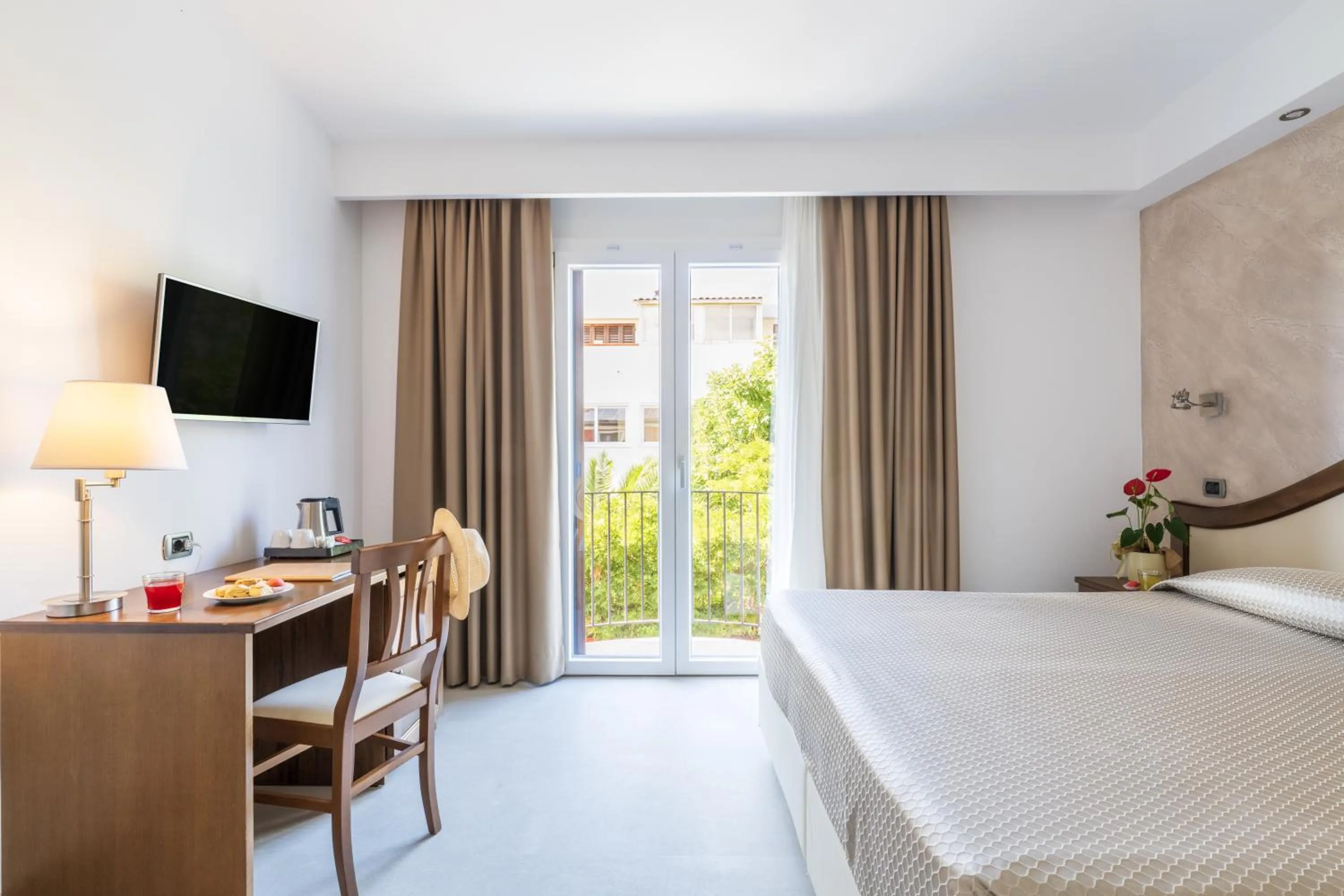 Bedroom, Bed in Hotel Nicoletta