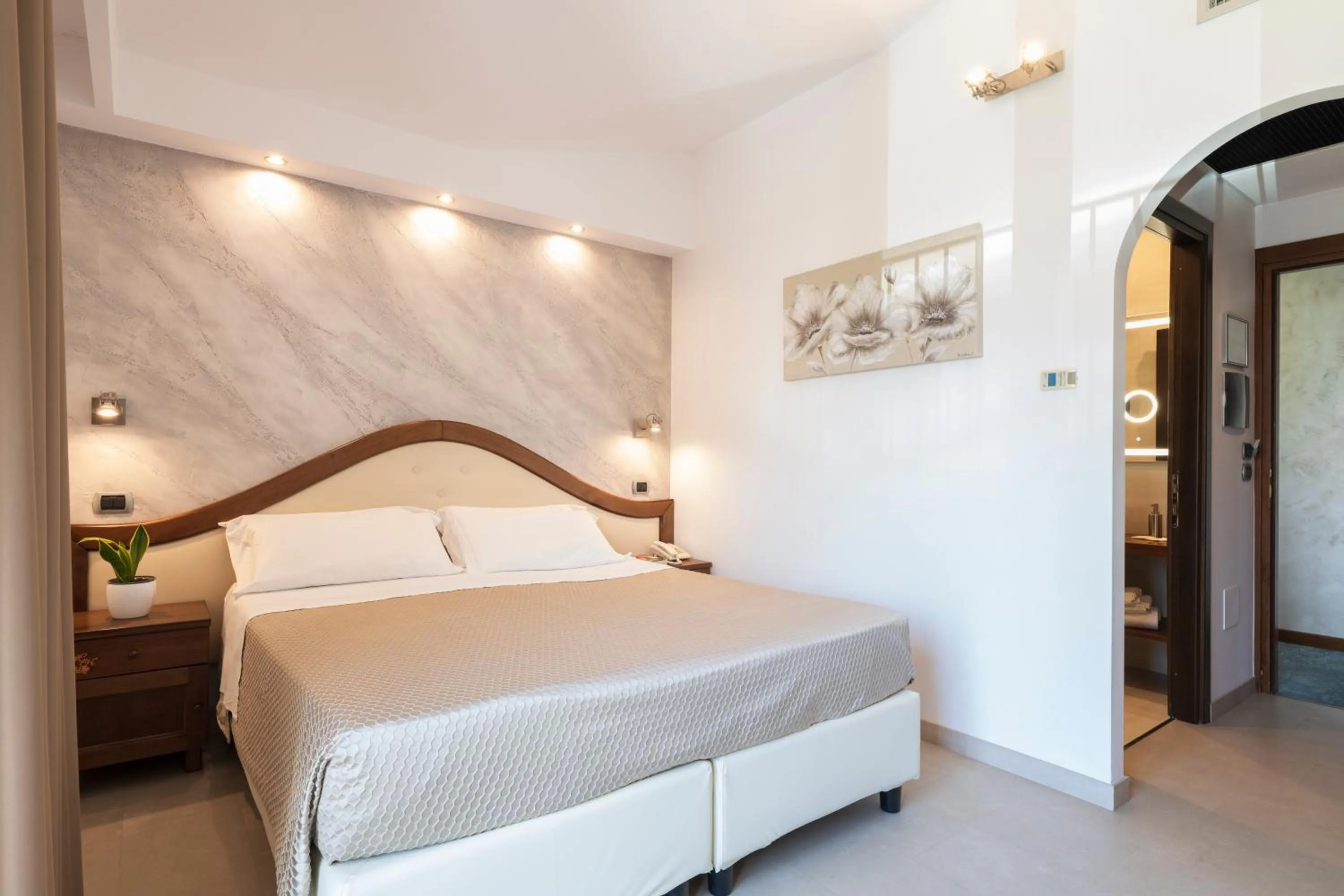 Bedroom, Bed in Hotel Nicoletta