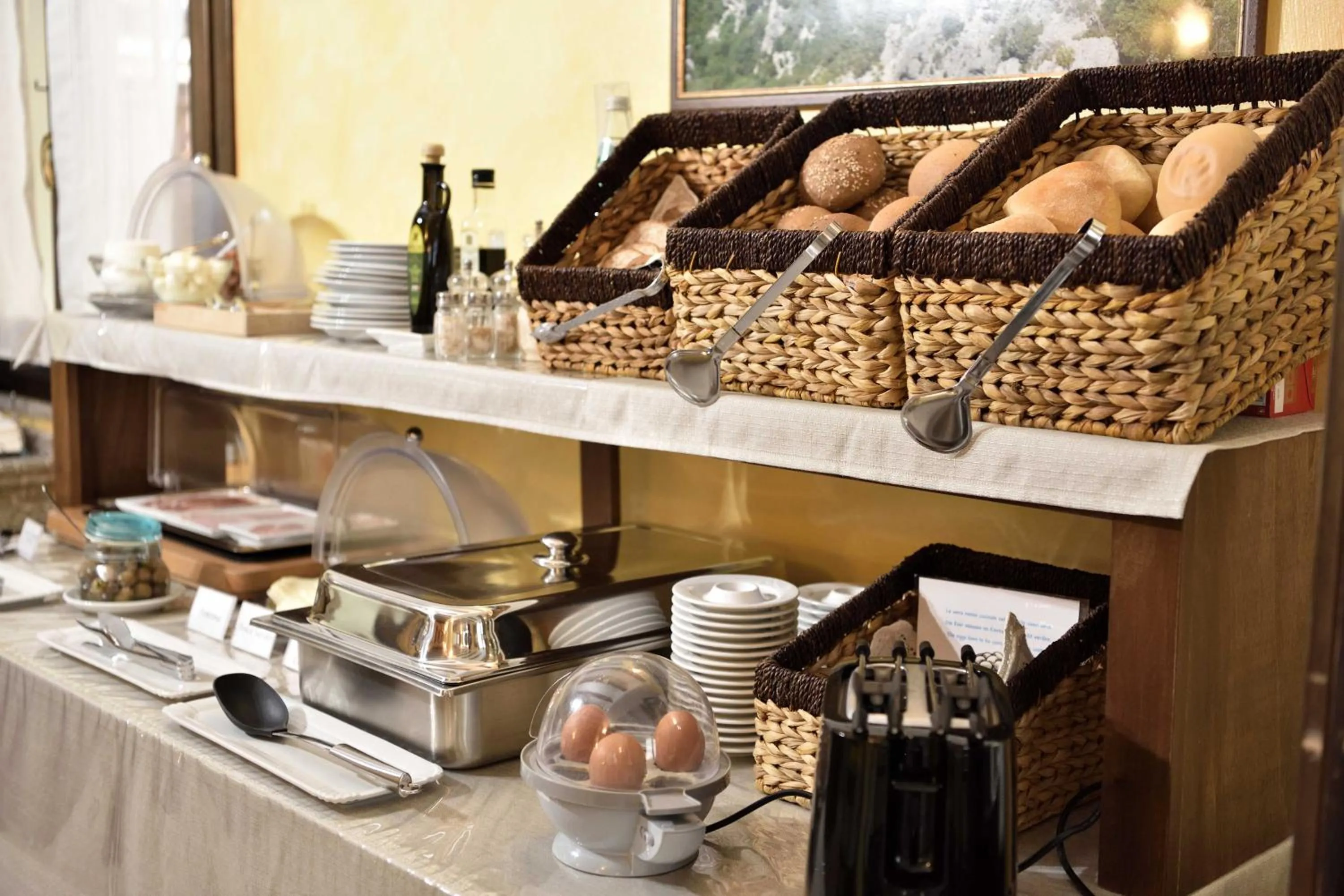 Continental breakfast in Hotel Nicoletta