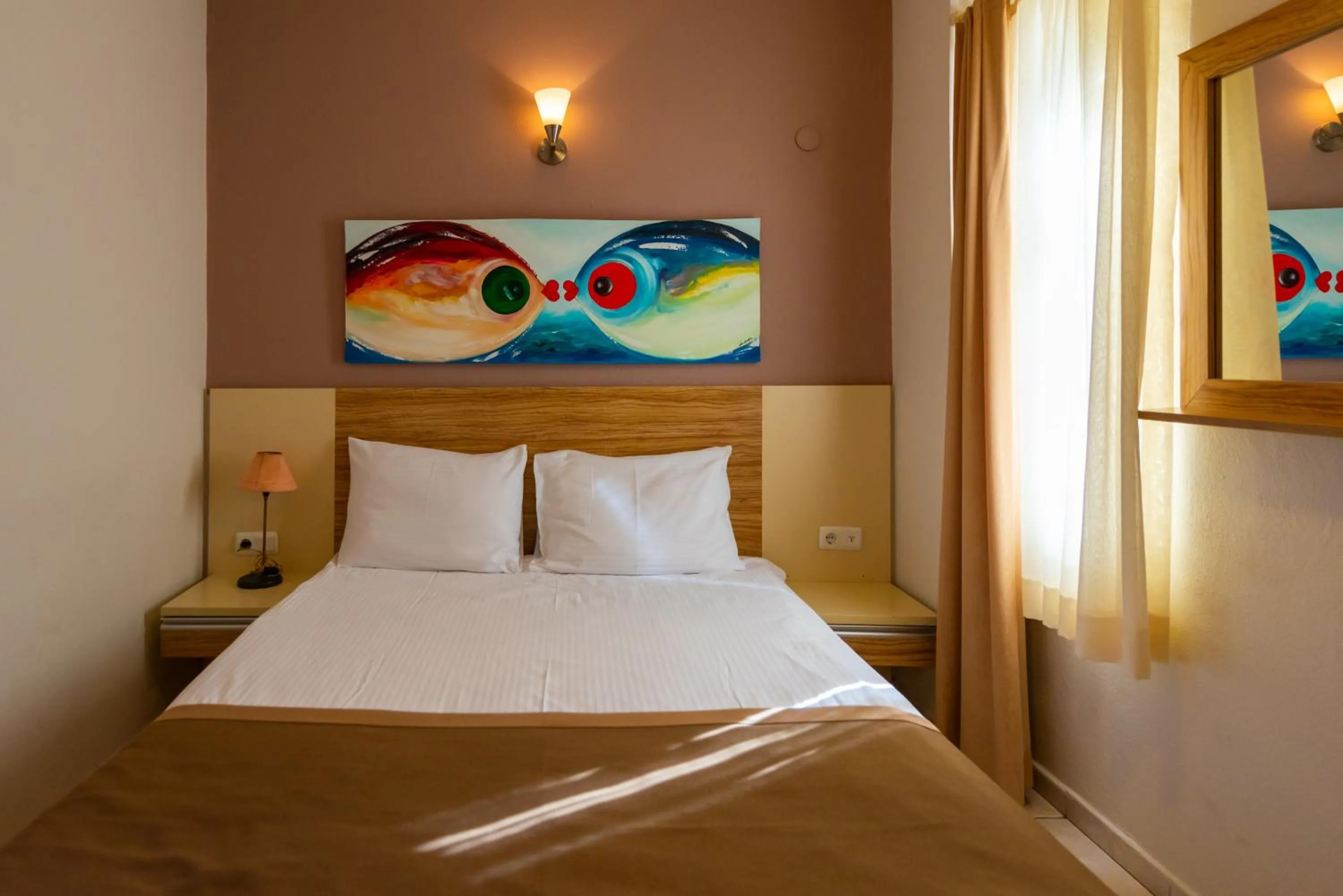 Bed in Vira Suites Hotel