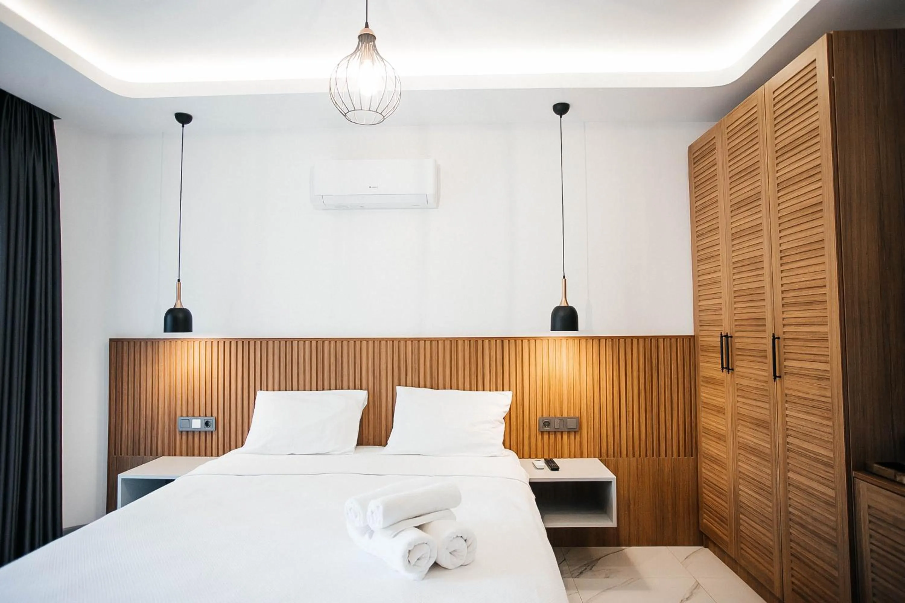 Bed in Vira Suites Hotel