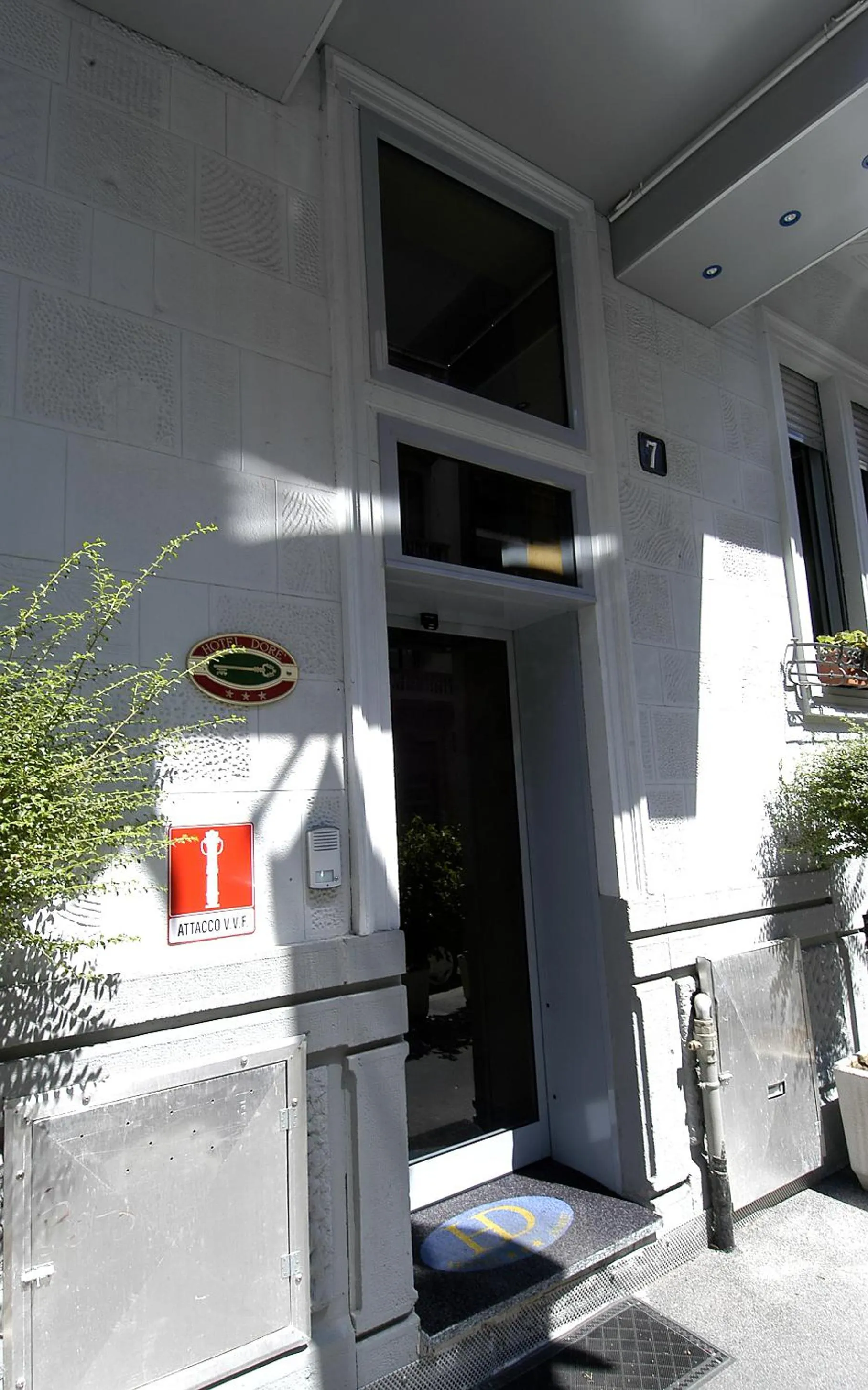 Facade/entrance in Hotel Dorè