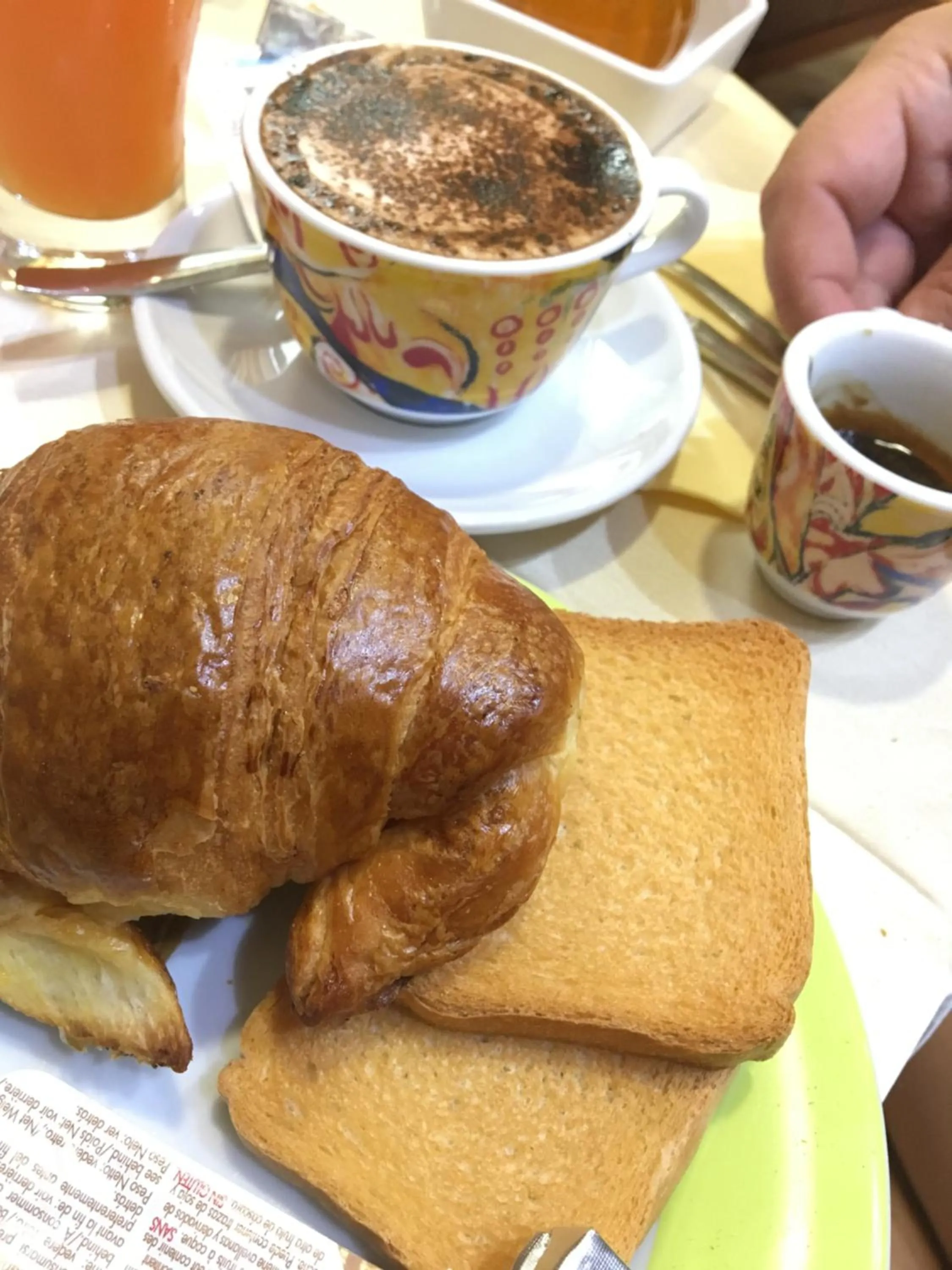 Breakfast in Hotel Dorè
