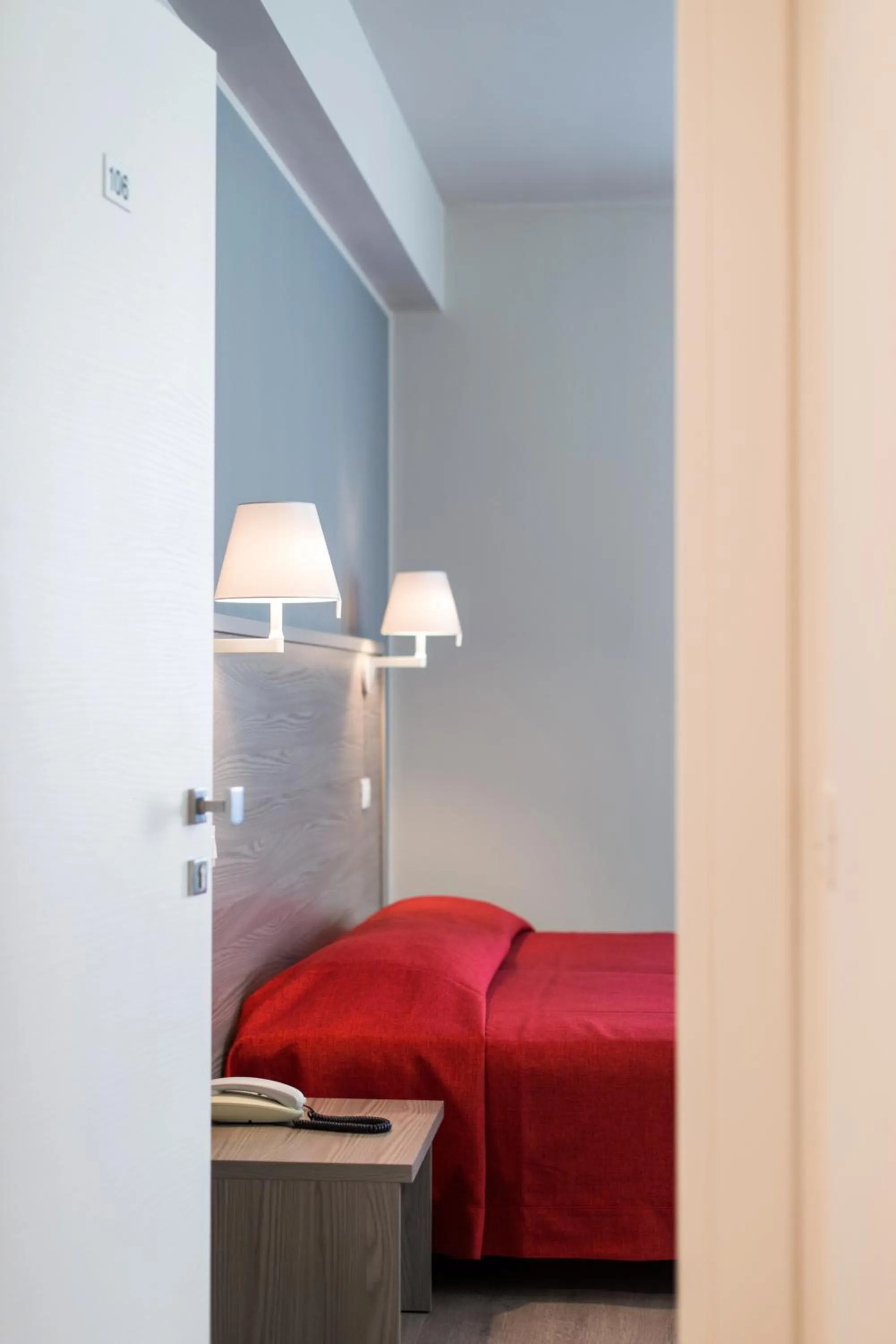 Decorative detail, Bed in Hotel Al Prato