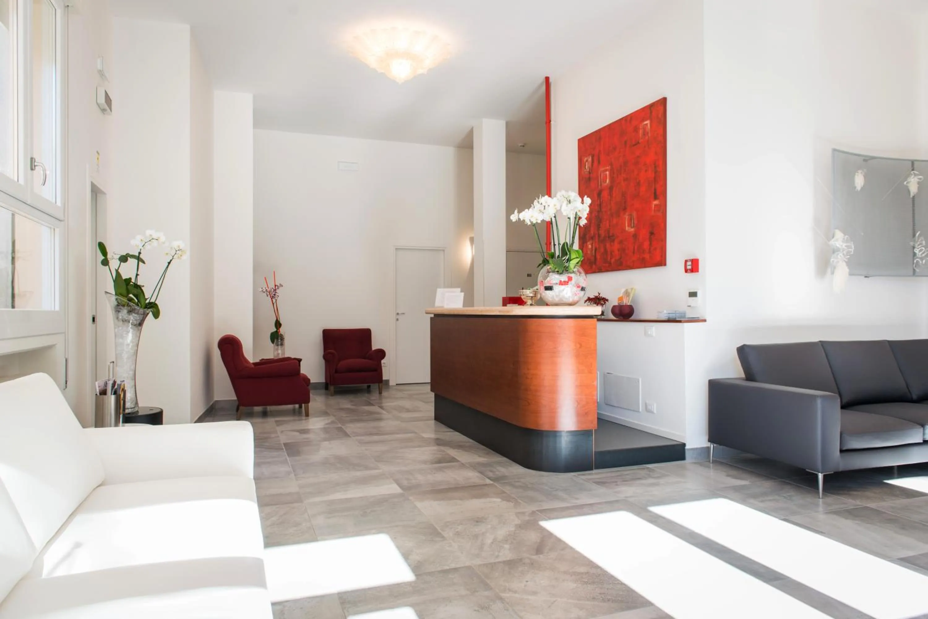 Lobby or reception in Hotel Al Prato