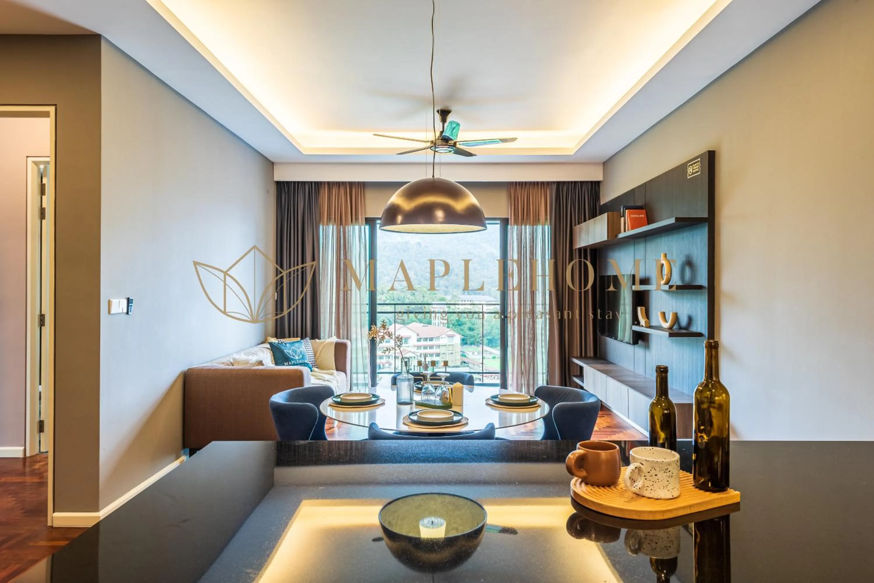 Dining area in Vista Premier Suites Genting Highlands