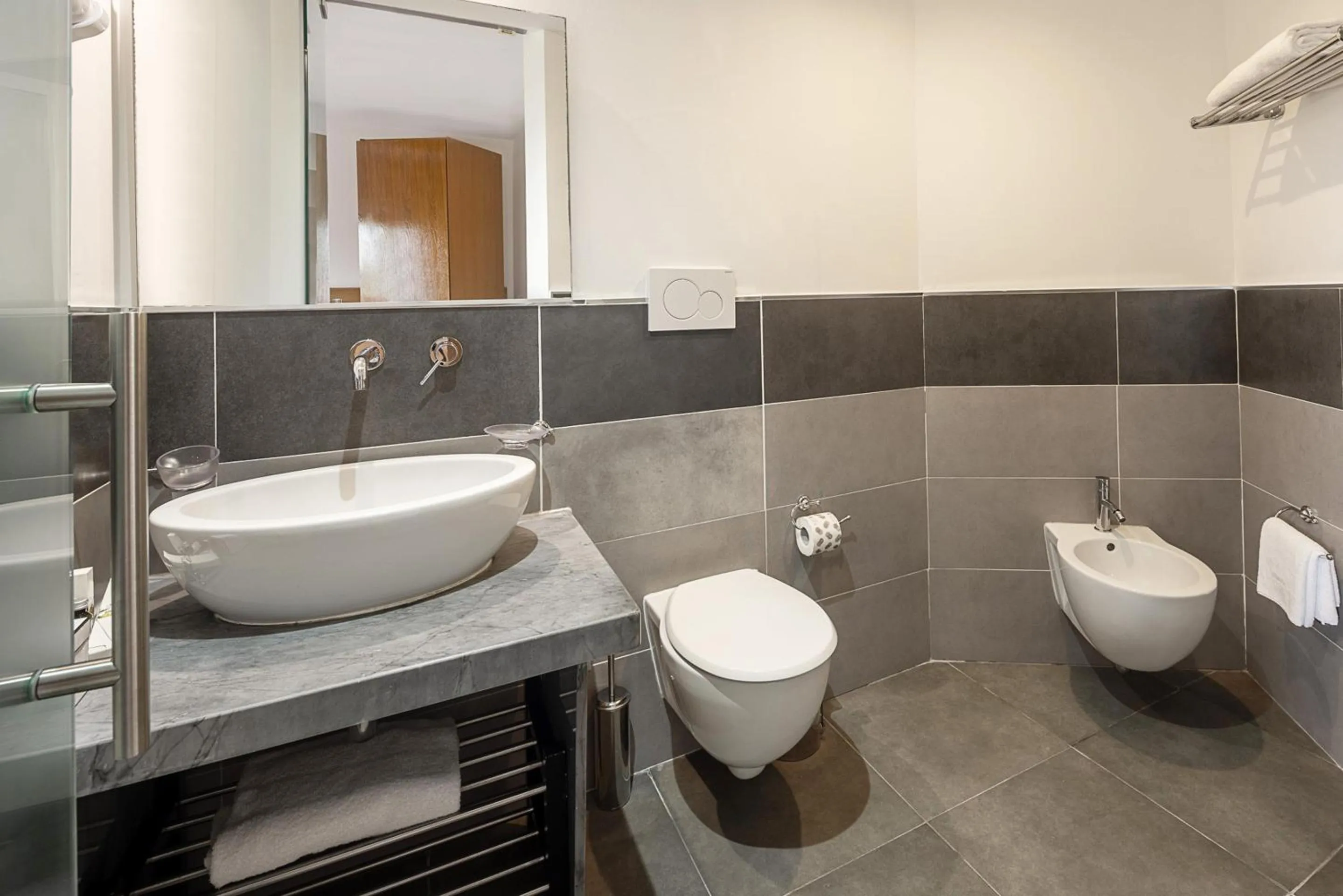 Bathroom in Precise House Montaperti Siena