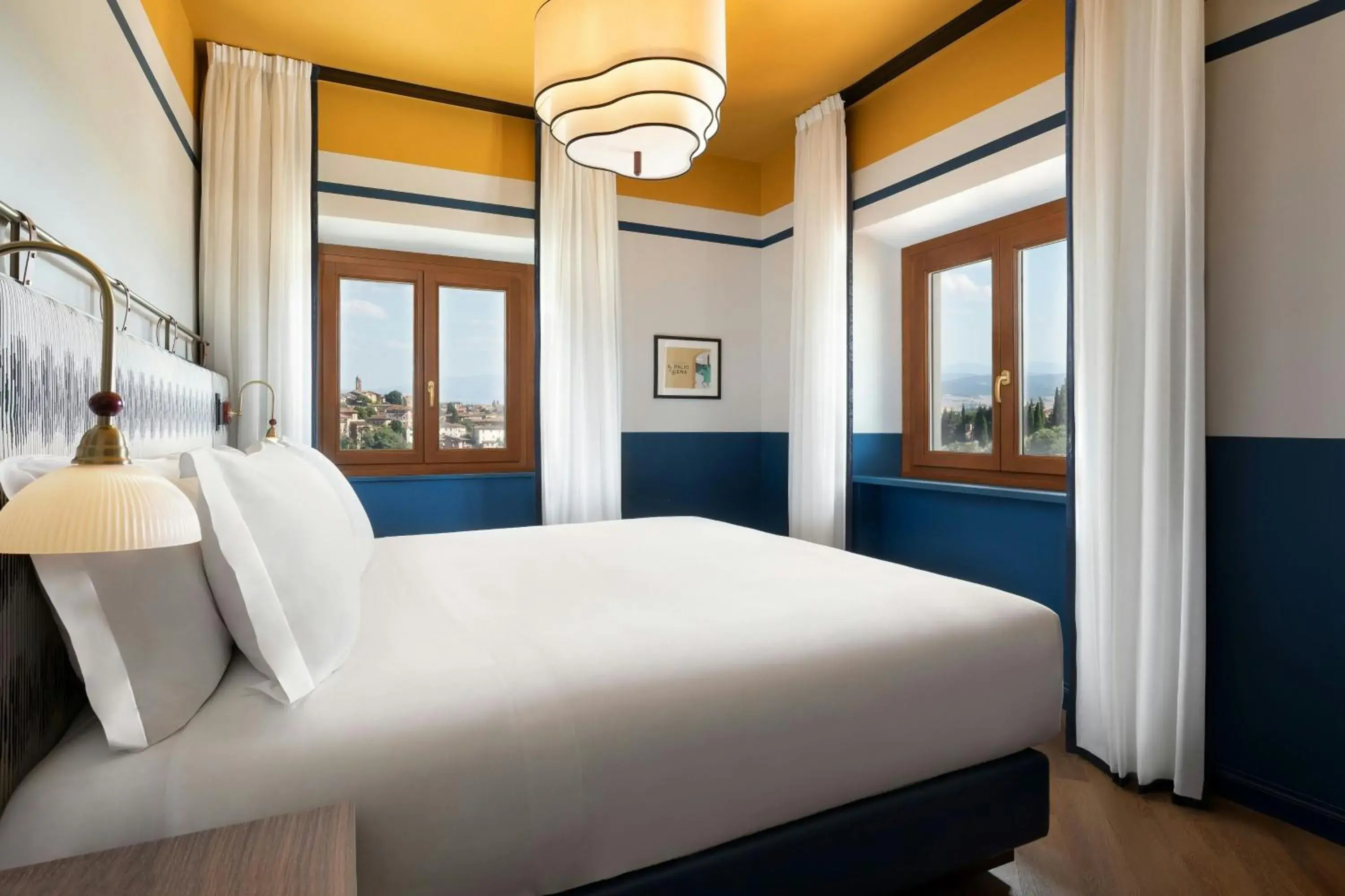 Bedroom, Bed in Villa Ermellina Siena, a Tribute Portfolio Hotel Bedroom, Bed in Villa Ermellina Siena, a Tribute Portfolio Hotel