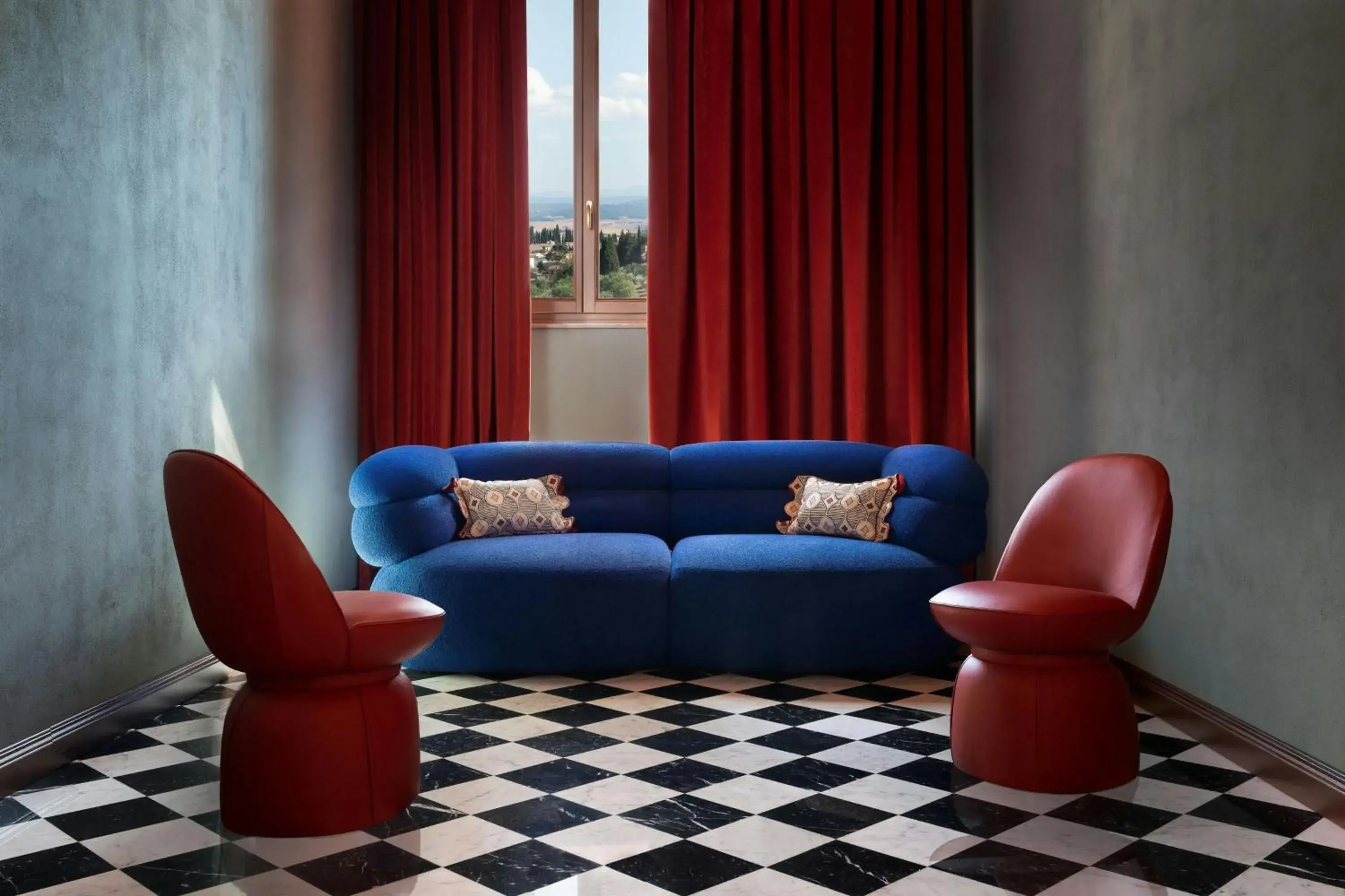 Lobby or reception in Villa Ermellina Siena, a Tribute Portfolio Hotel Lobby or reception in Villa Ermellina Siena, a Tribute Portfolio Hotel