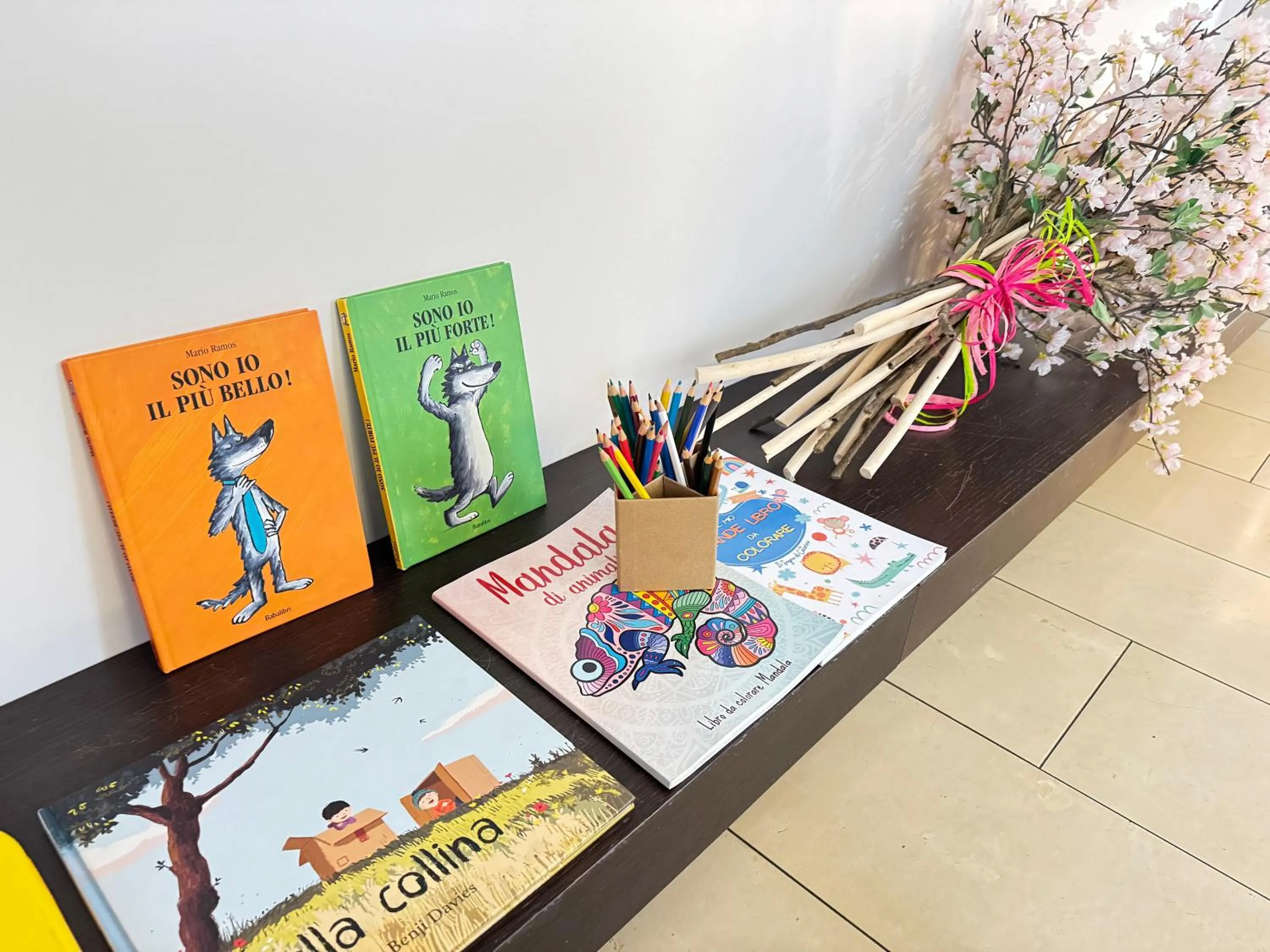 Library in Hotel Casa Poli