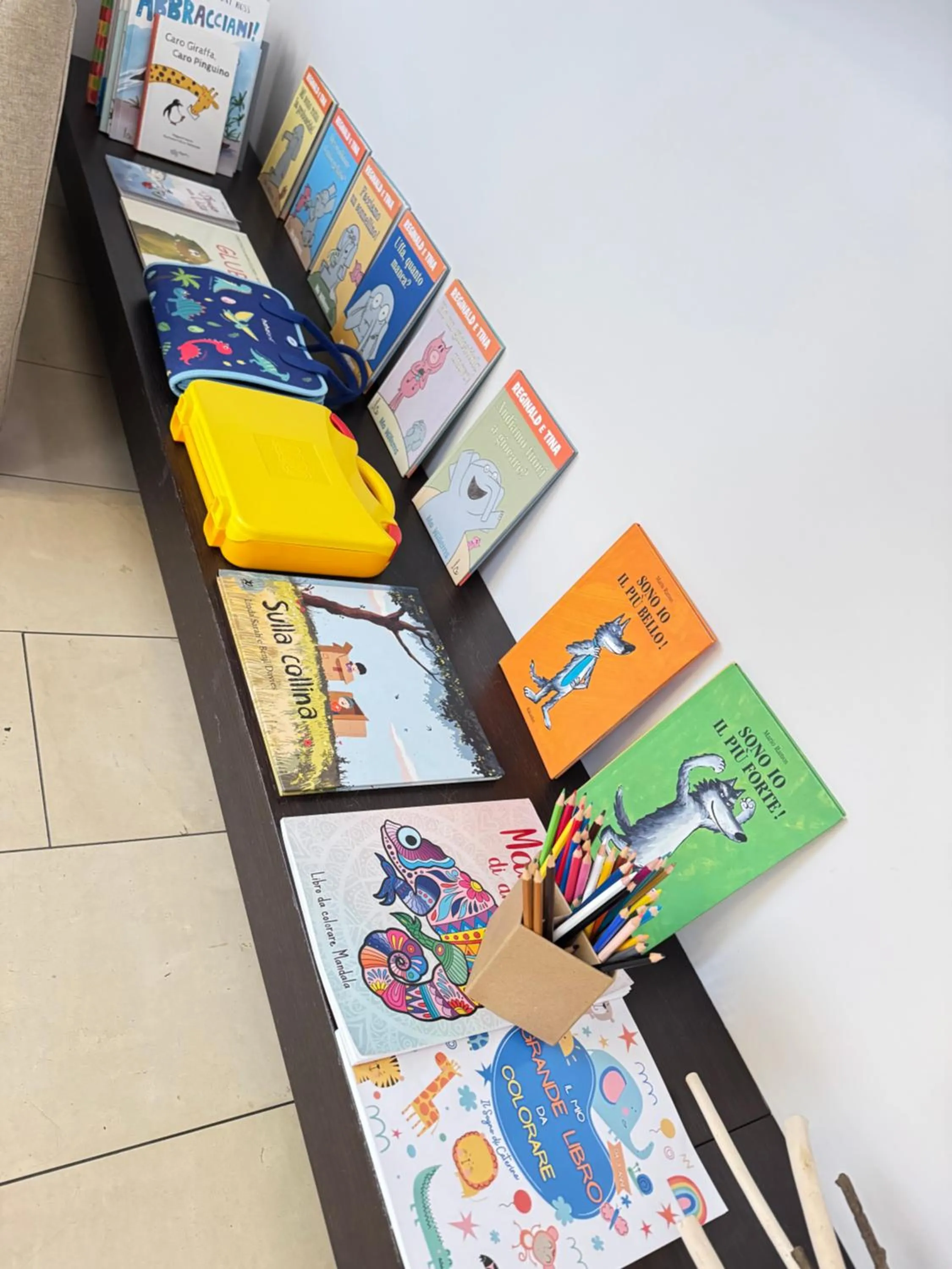 Library in Hotel Casa Poli