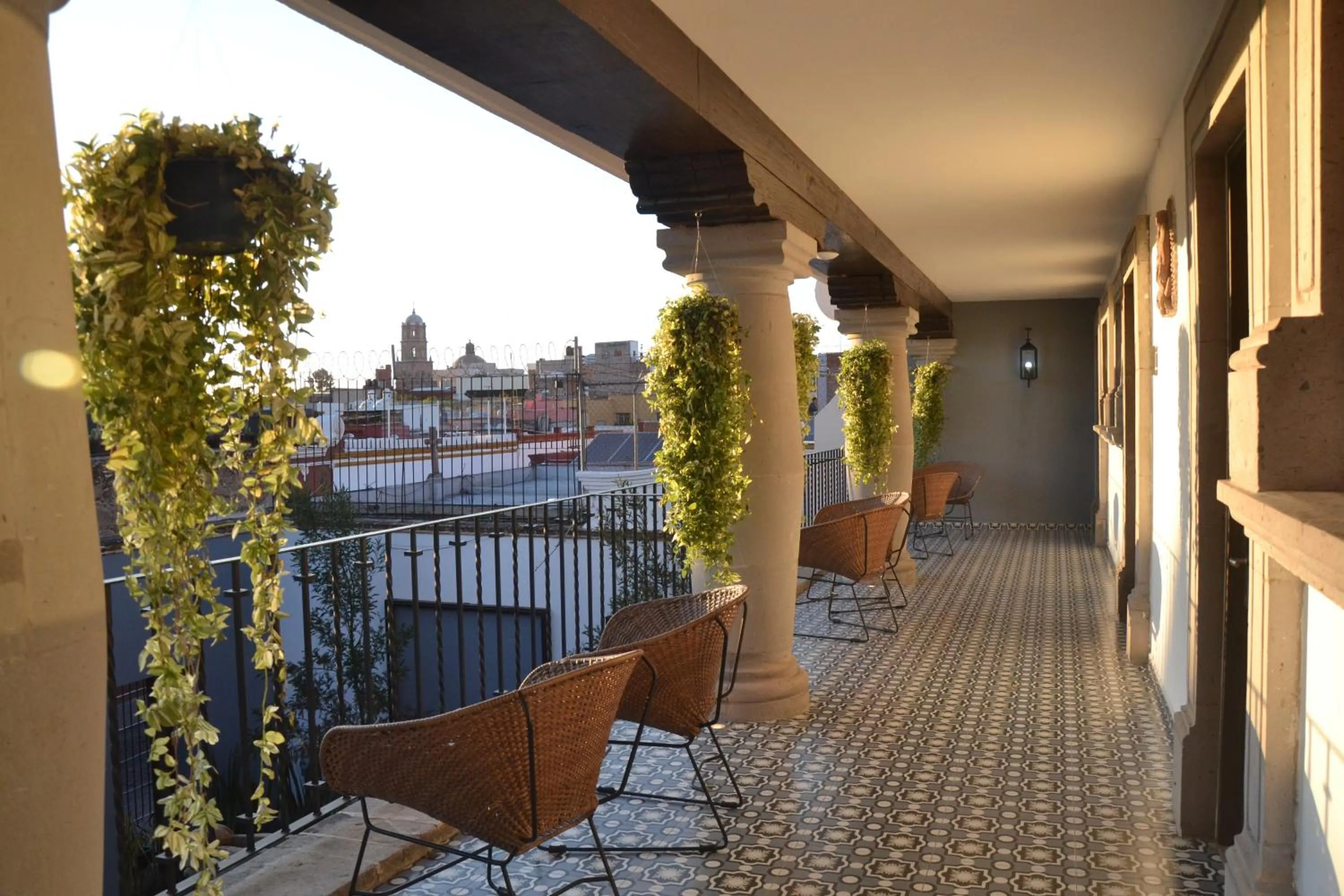 Balcony/Terrace in Hotel Boutique Casa Loreta