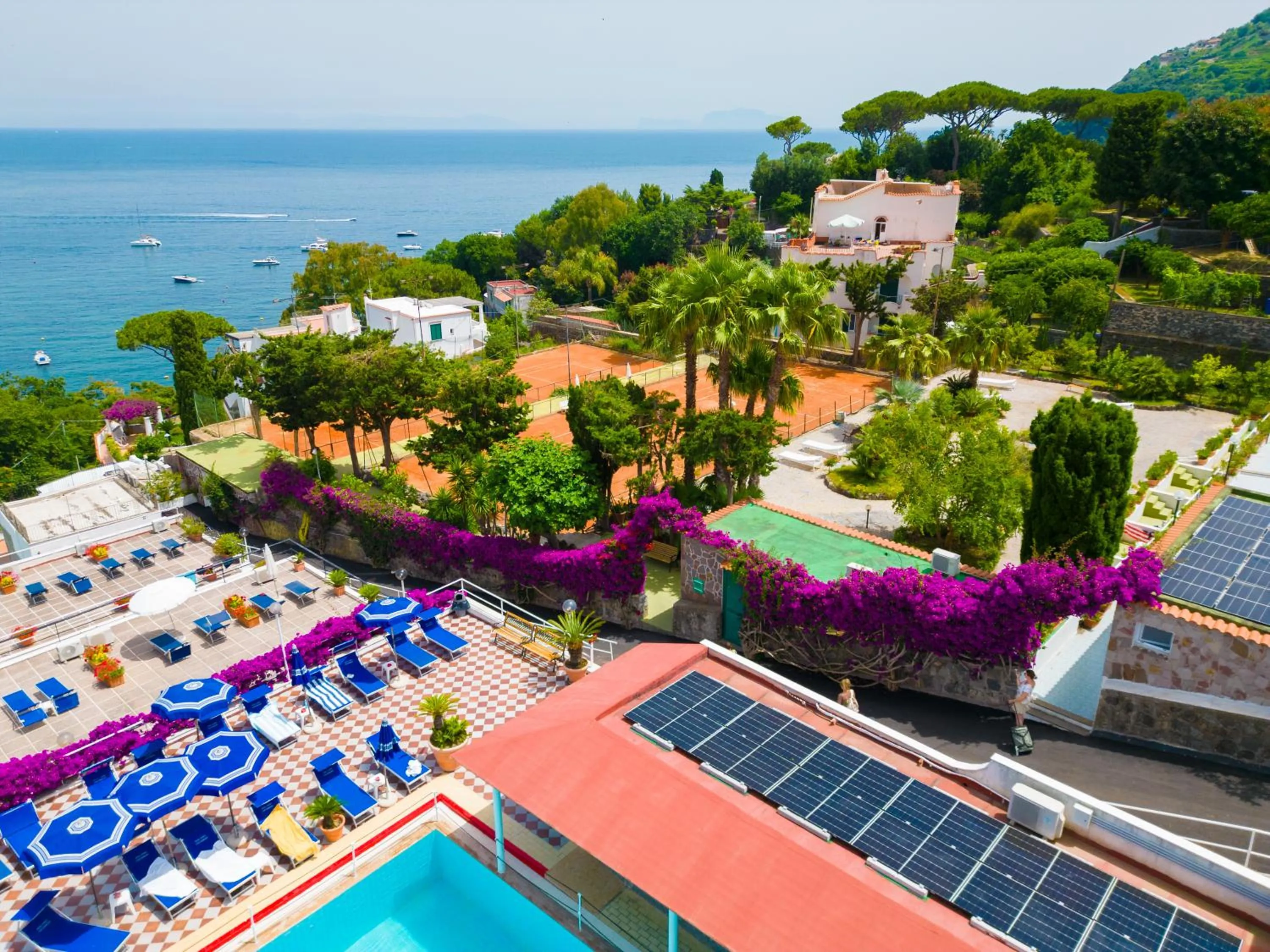 Natural landscape in Hotel Parco Cartaromana
