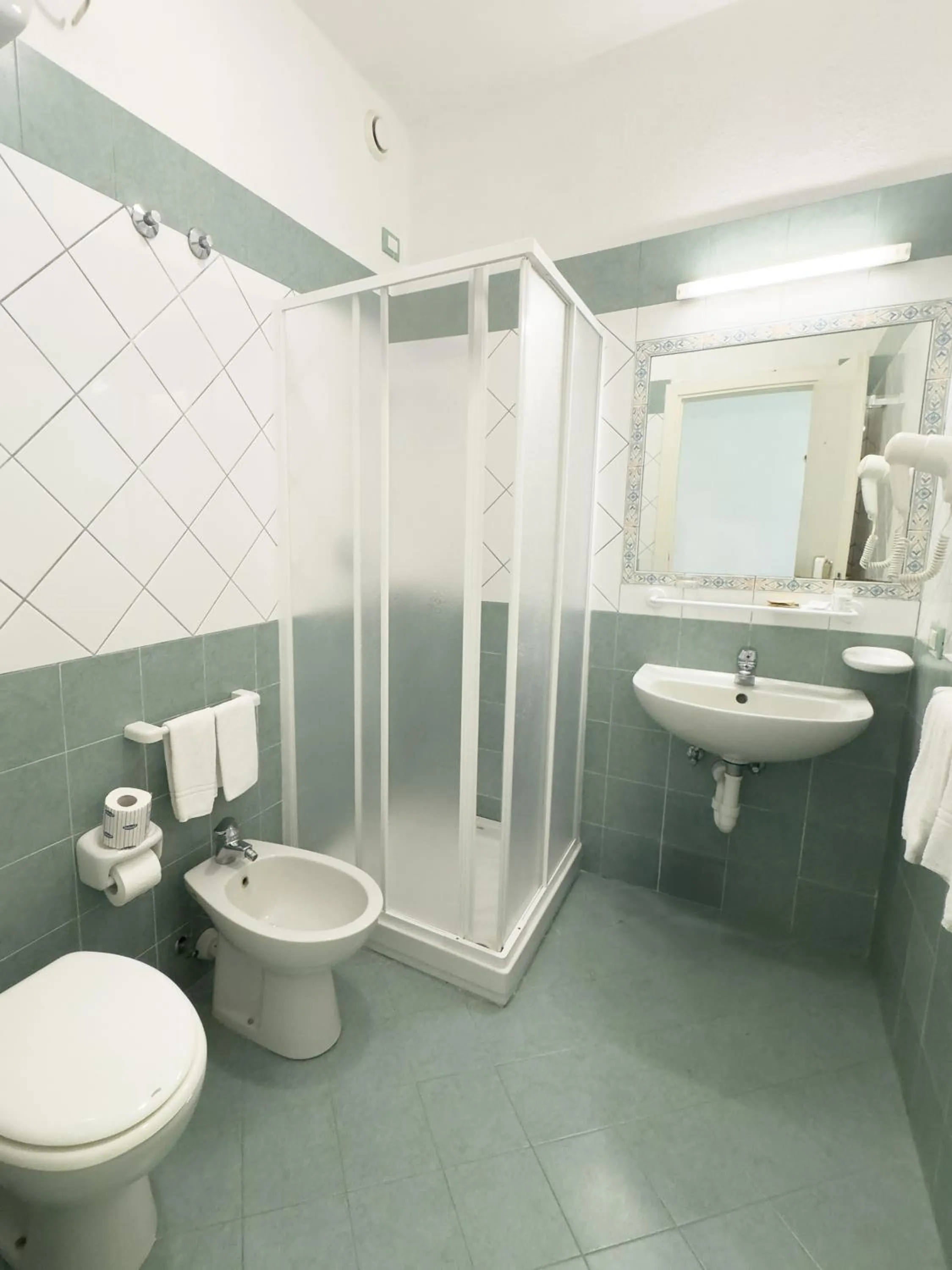 Bathroom in Hotel Parco Cartaromana