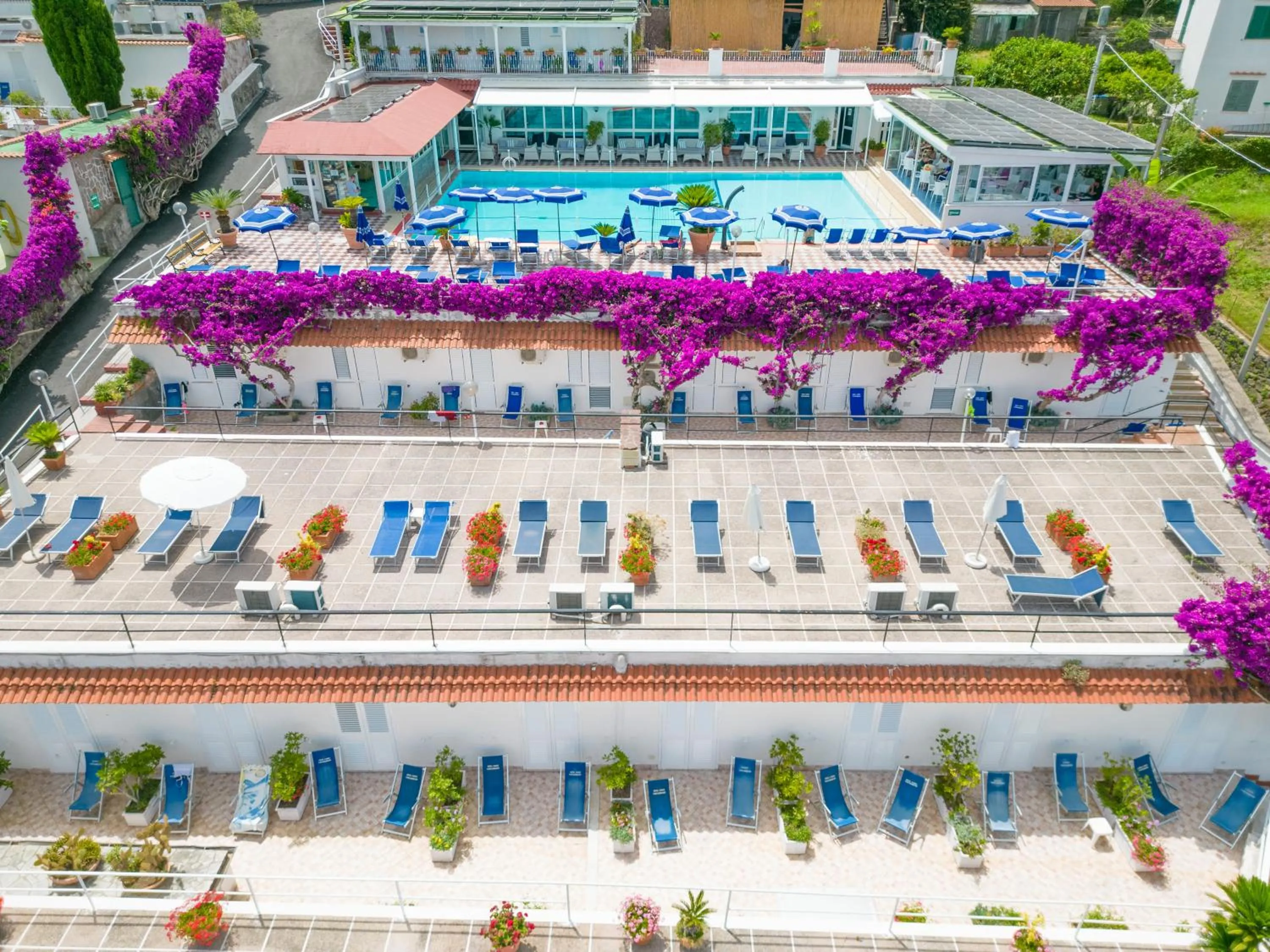 Bird's eye view in Hotel Parco Cartaromana