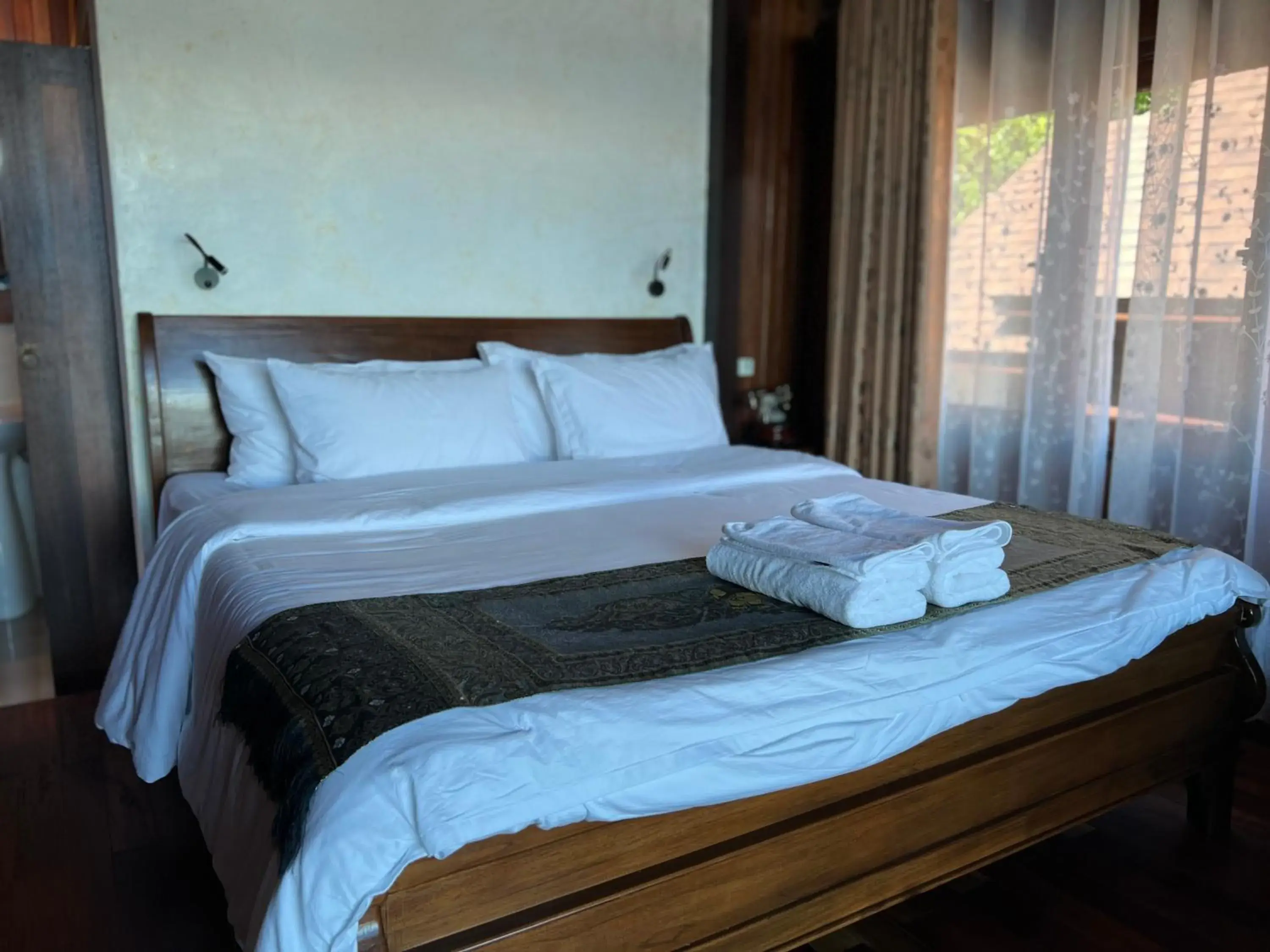 Bed in Kawarin Secret Hut Hotel and Resort Bed in Kawarin Secret Hut Hotel and Resort