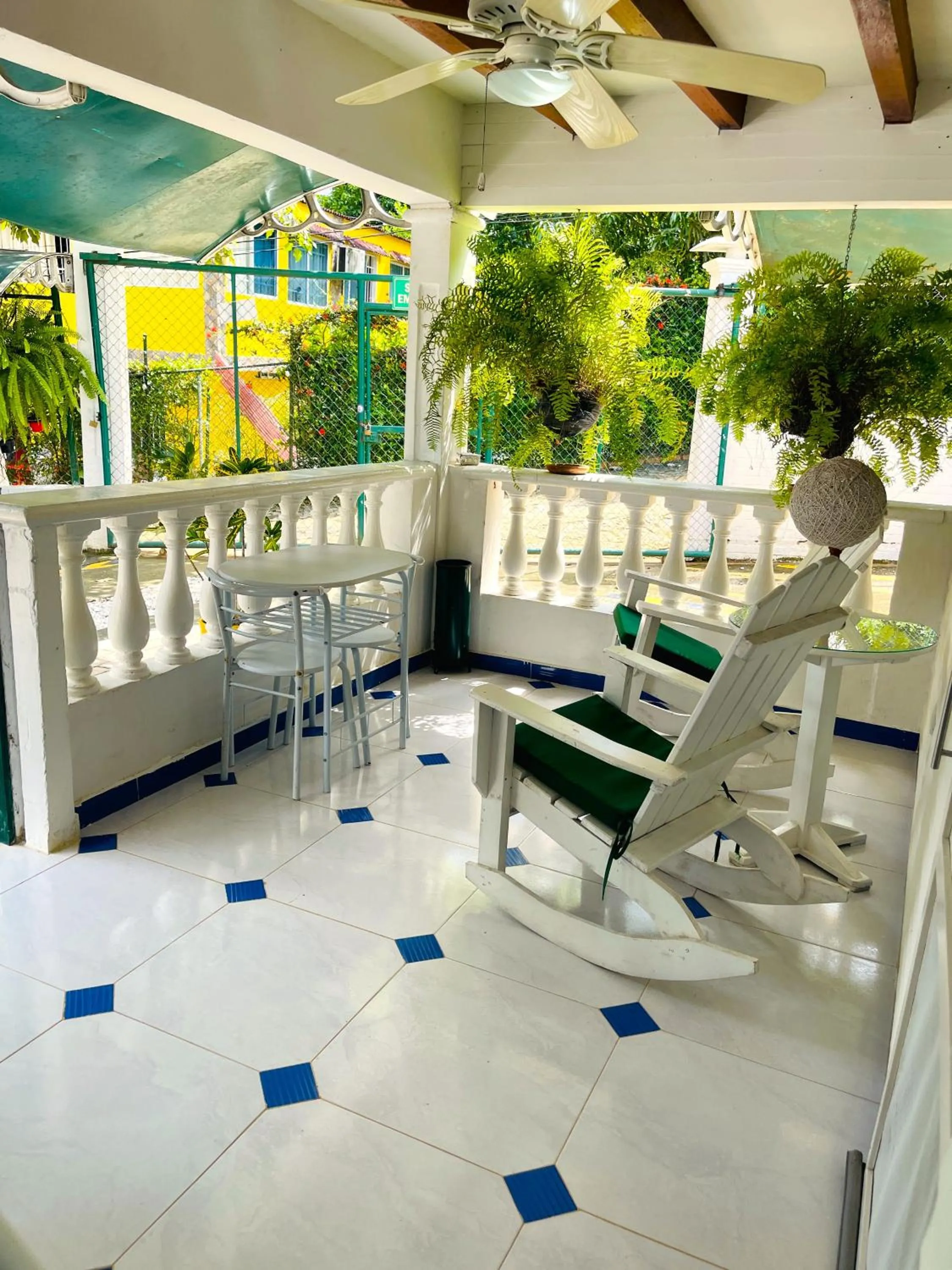 Balcony/Terrace in Hostal Paraiso Minca