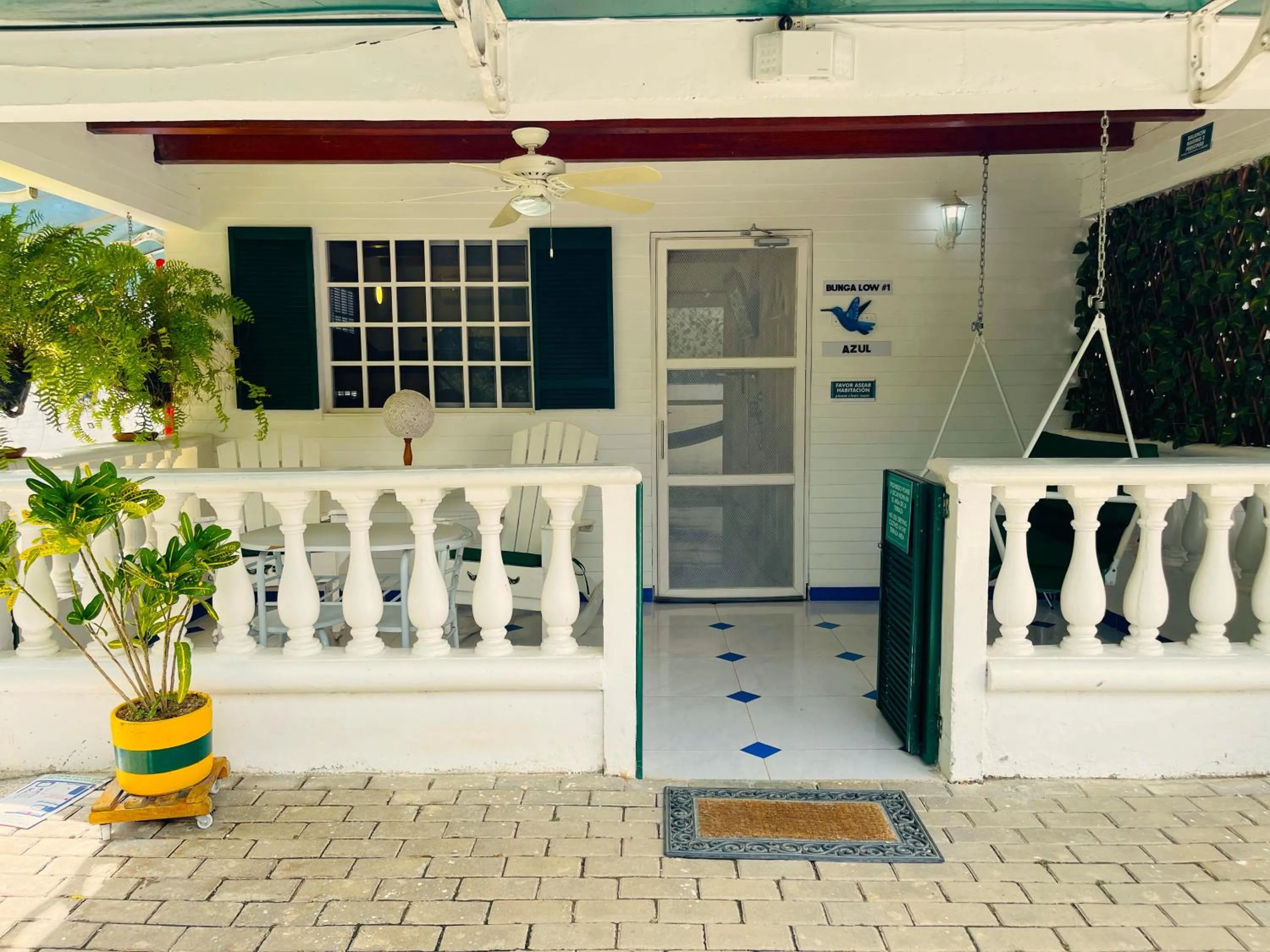 Facade/entrance in Hostal Paraiso Minca