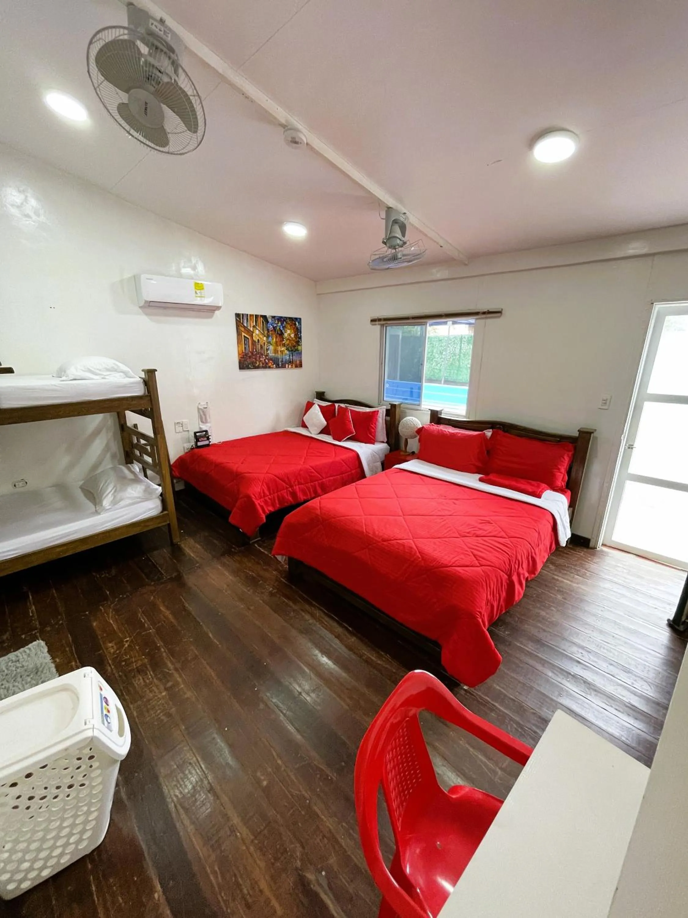 Bed in Hostal Paraiso Minca