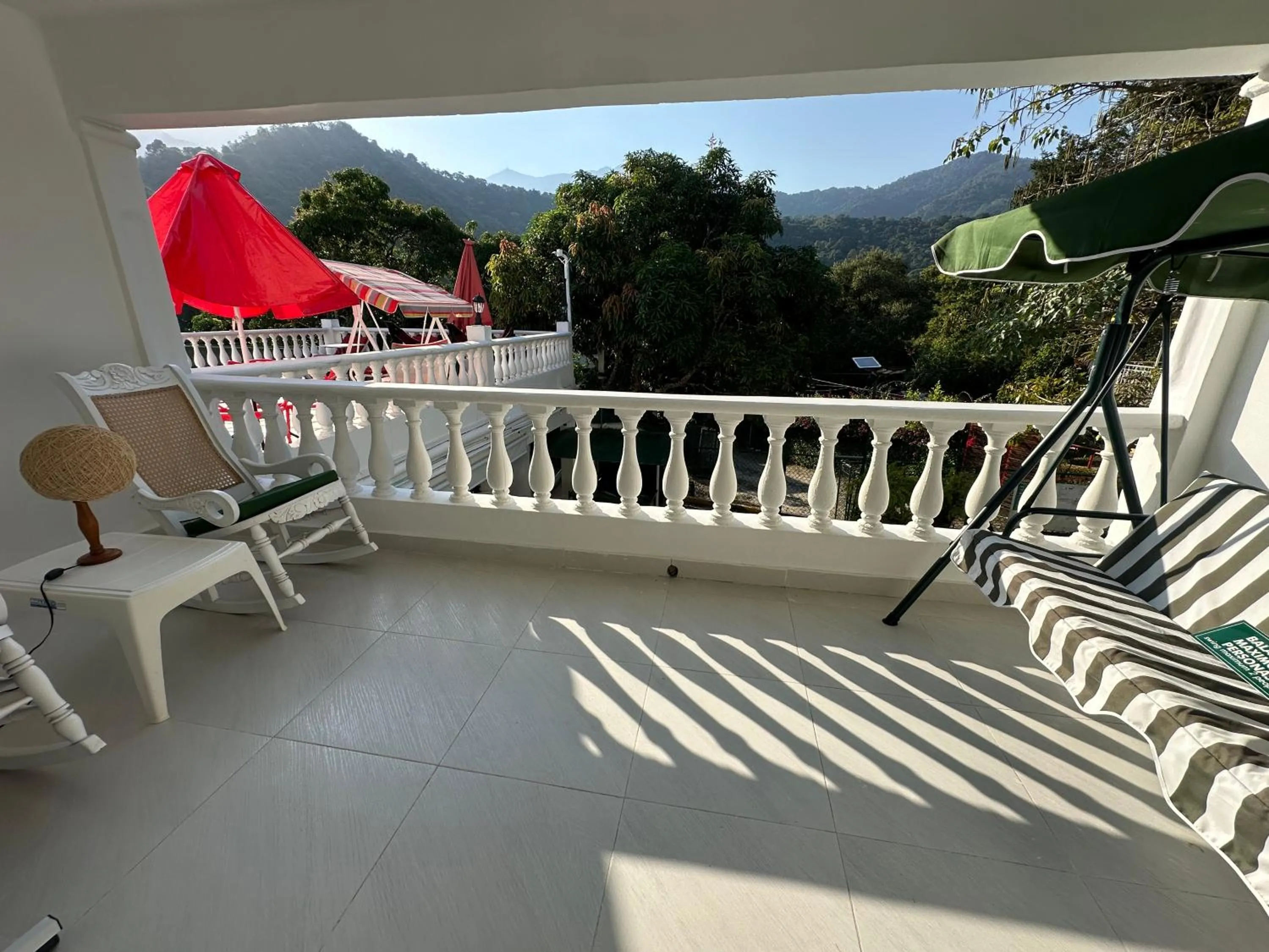 Mountain view in Hostal Paraiso Minca