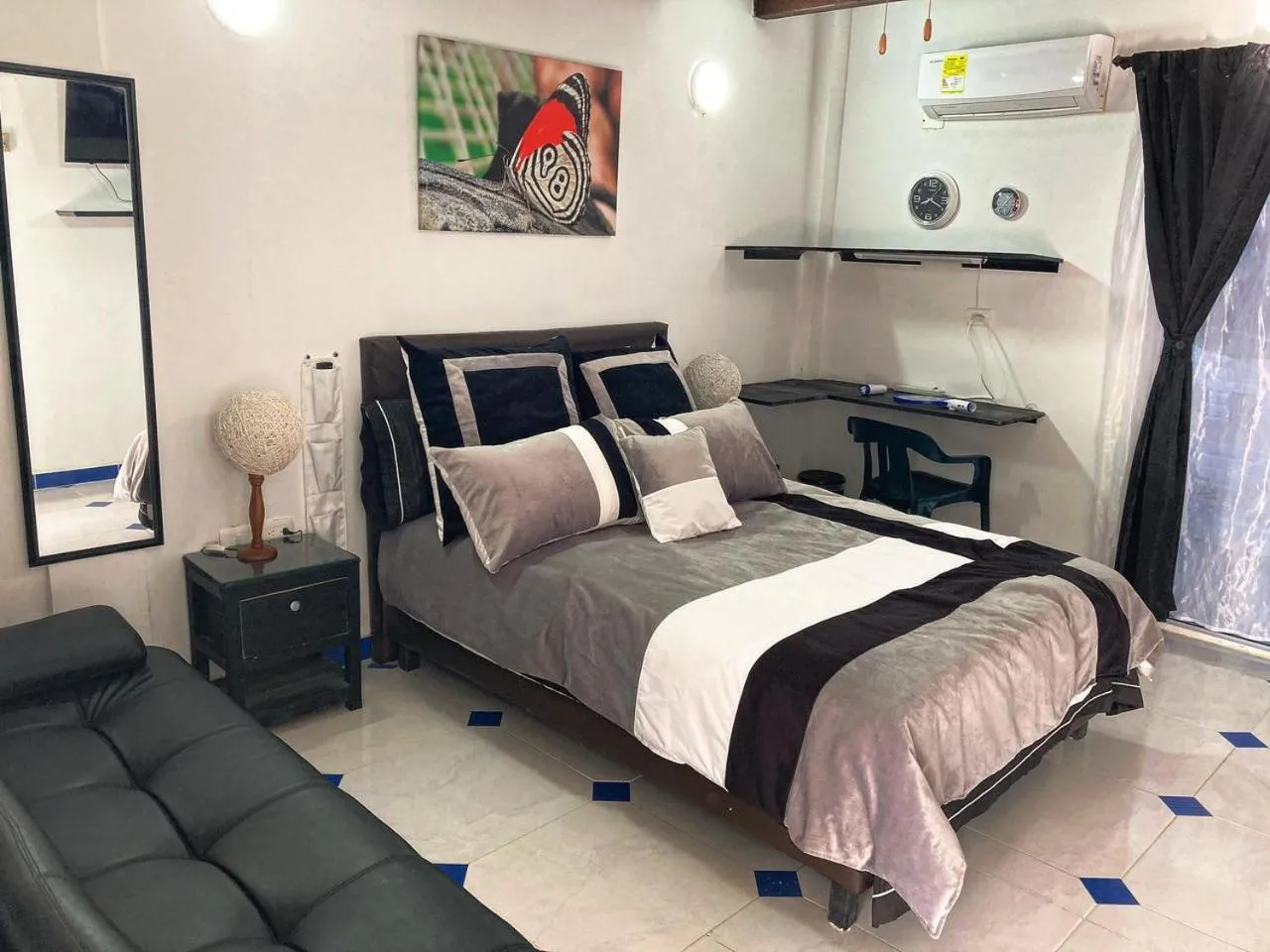 Bed in Hostal Paraiso Minca