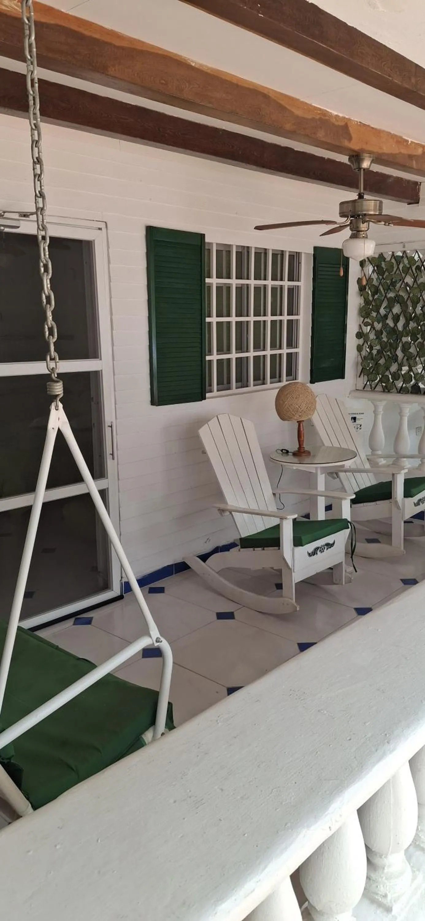 Balcony/Terrace in Hostal Paraiso Minca