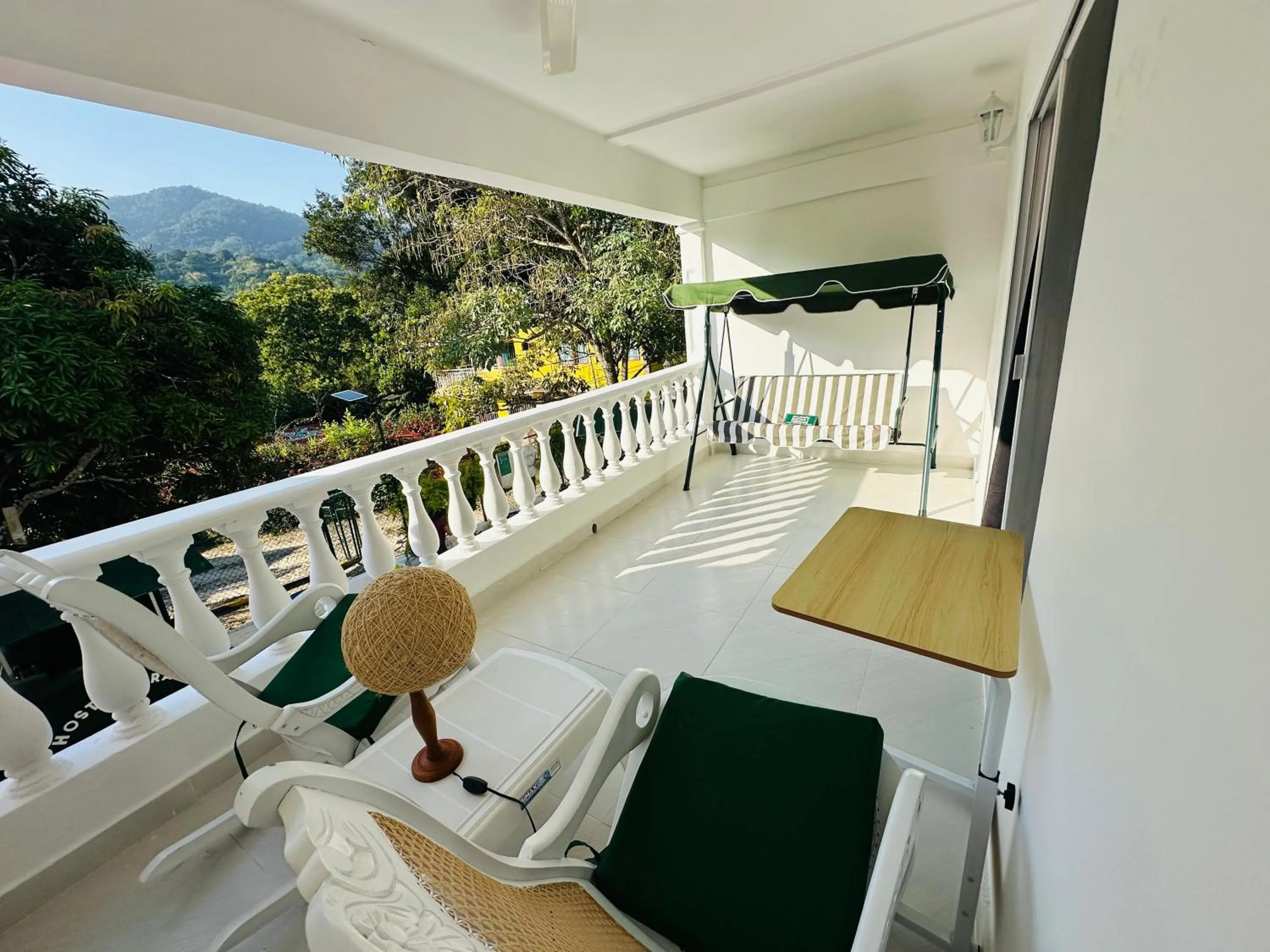 Mountain view in Hostal Paraiso Minca