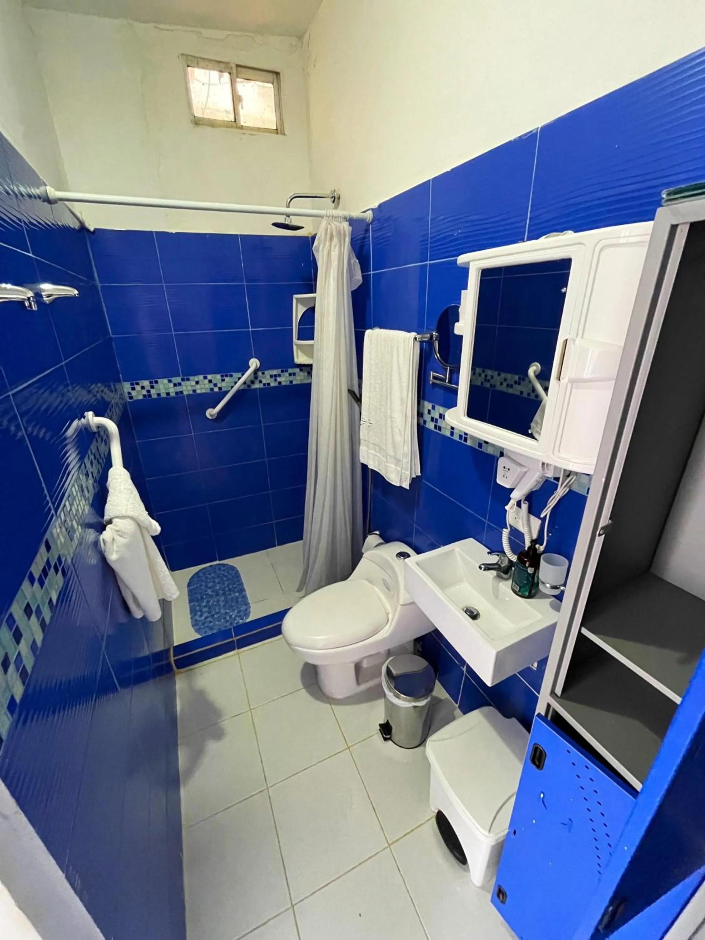 Shower in Hostal Paraiso Minca