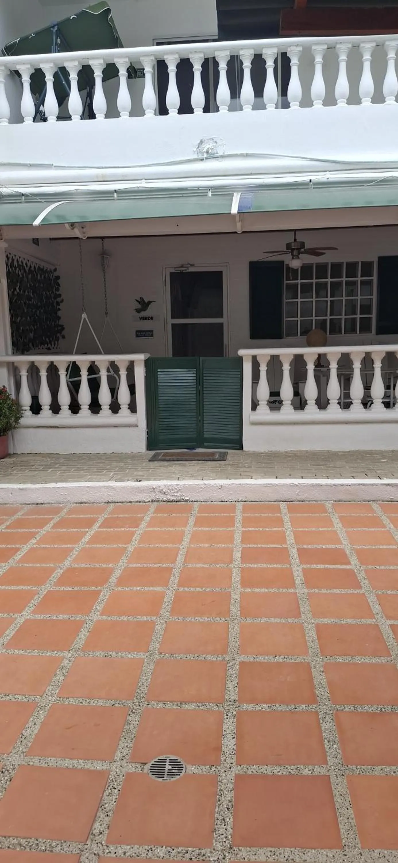 Balcony/Terrace in Hostal Paraiso Minca