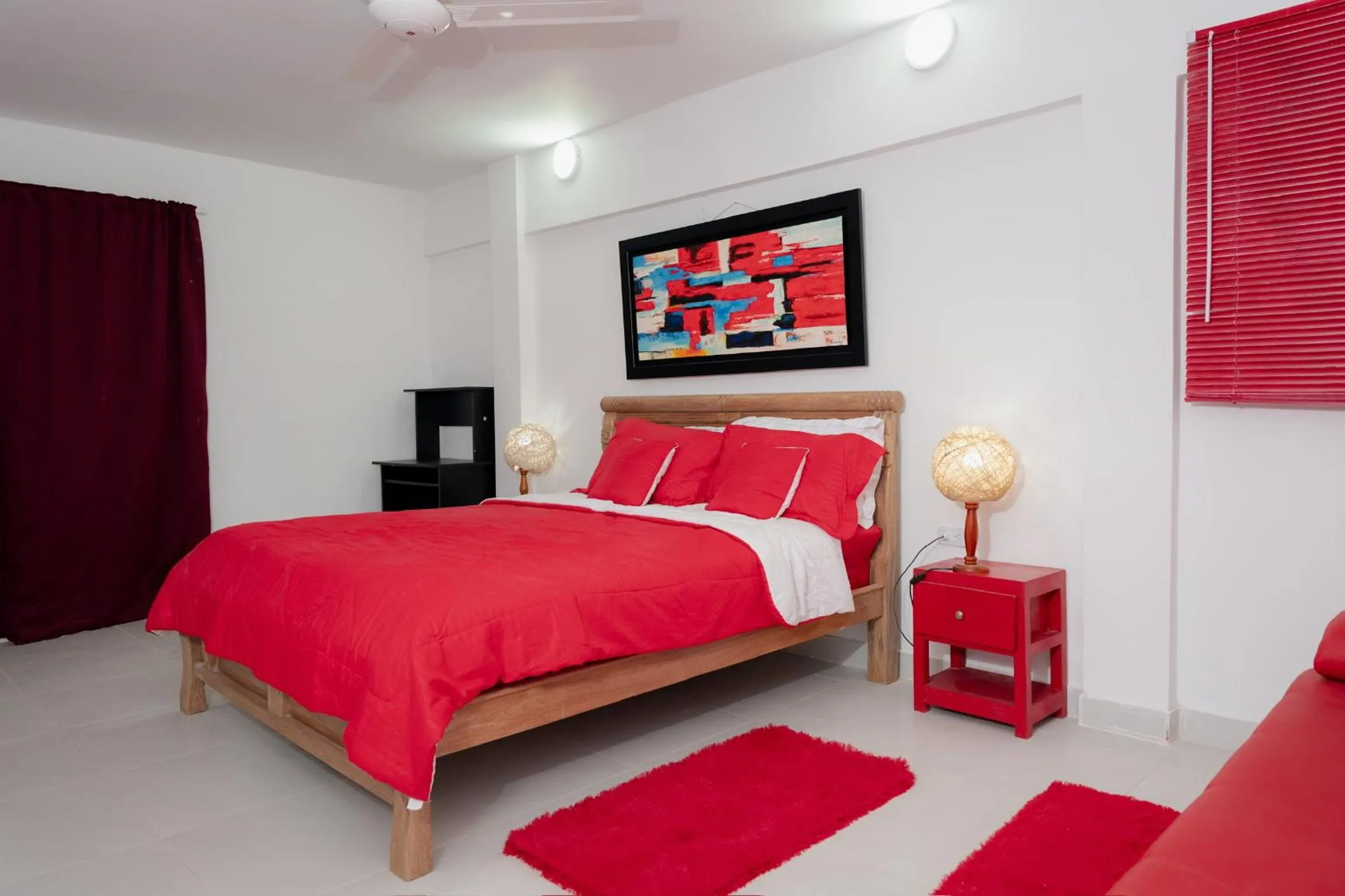 Bed in Hostal Paraiso Minca