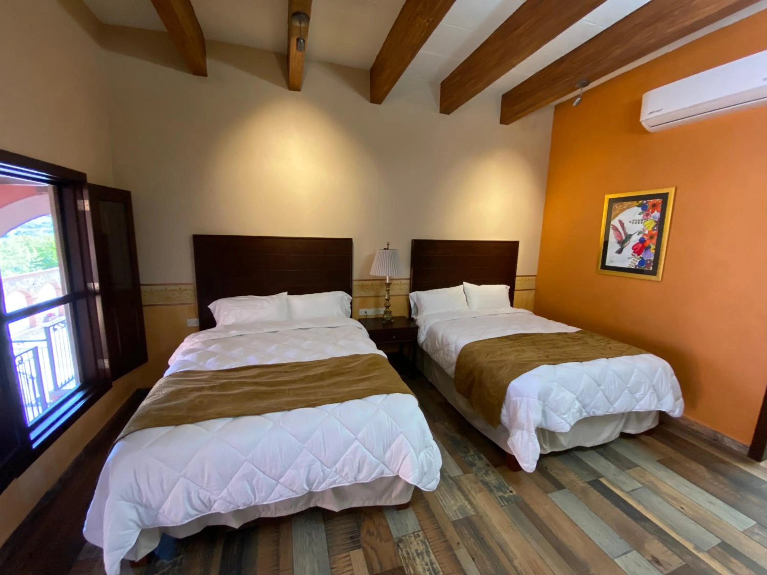 Bed in Hotel Real de los Alamos