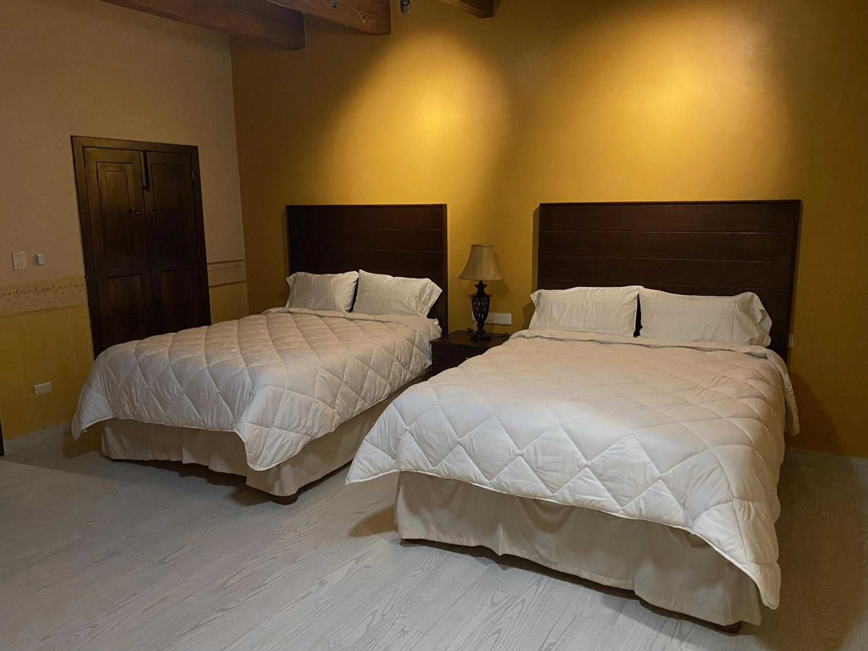 Bed in Hotel Real de los Alamos