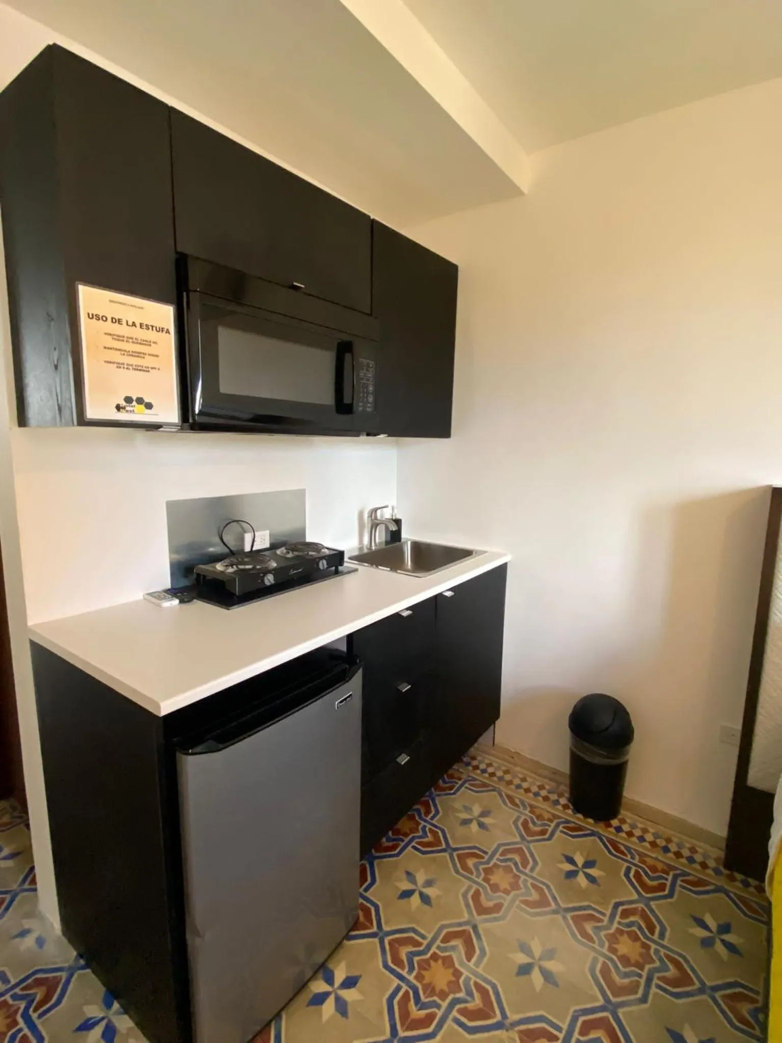 Kitchen or kitchenette in Hotel Nest