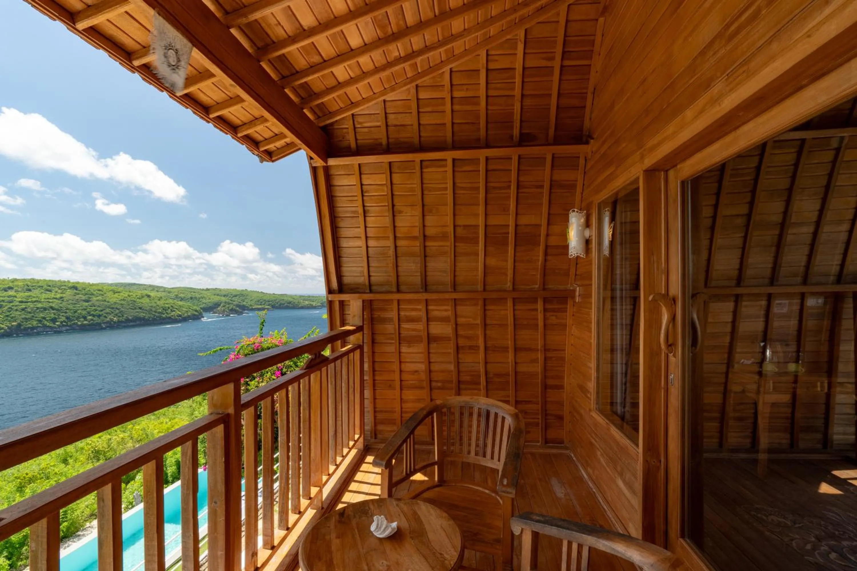 Patio in Butterfly Villas Nusa Ceningan