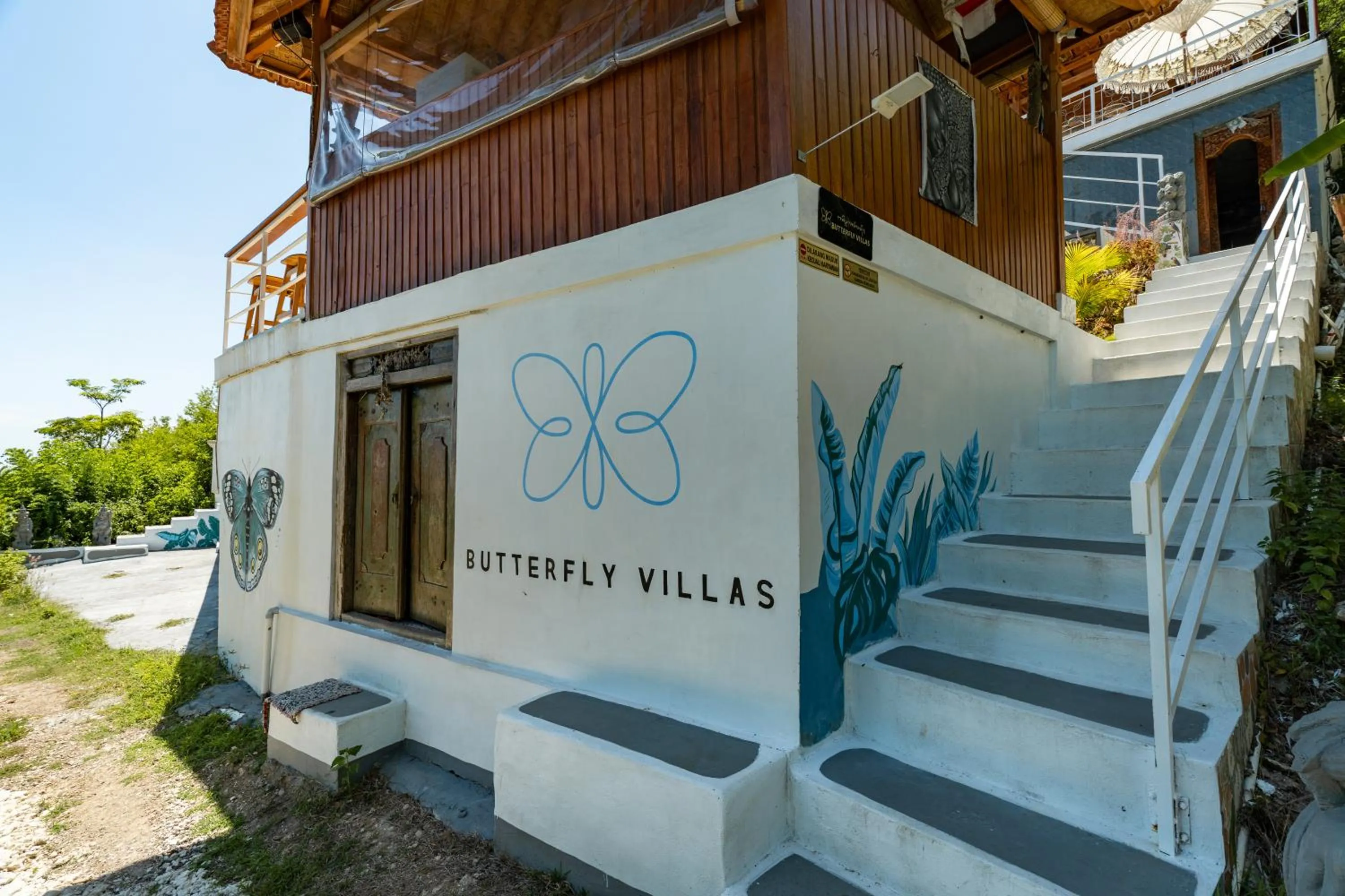 Property building in Butterfly Villas Nusa Ceningan