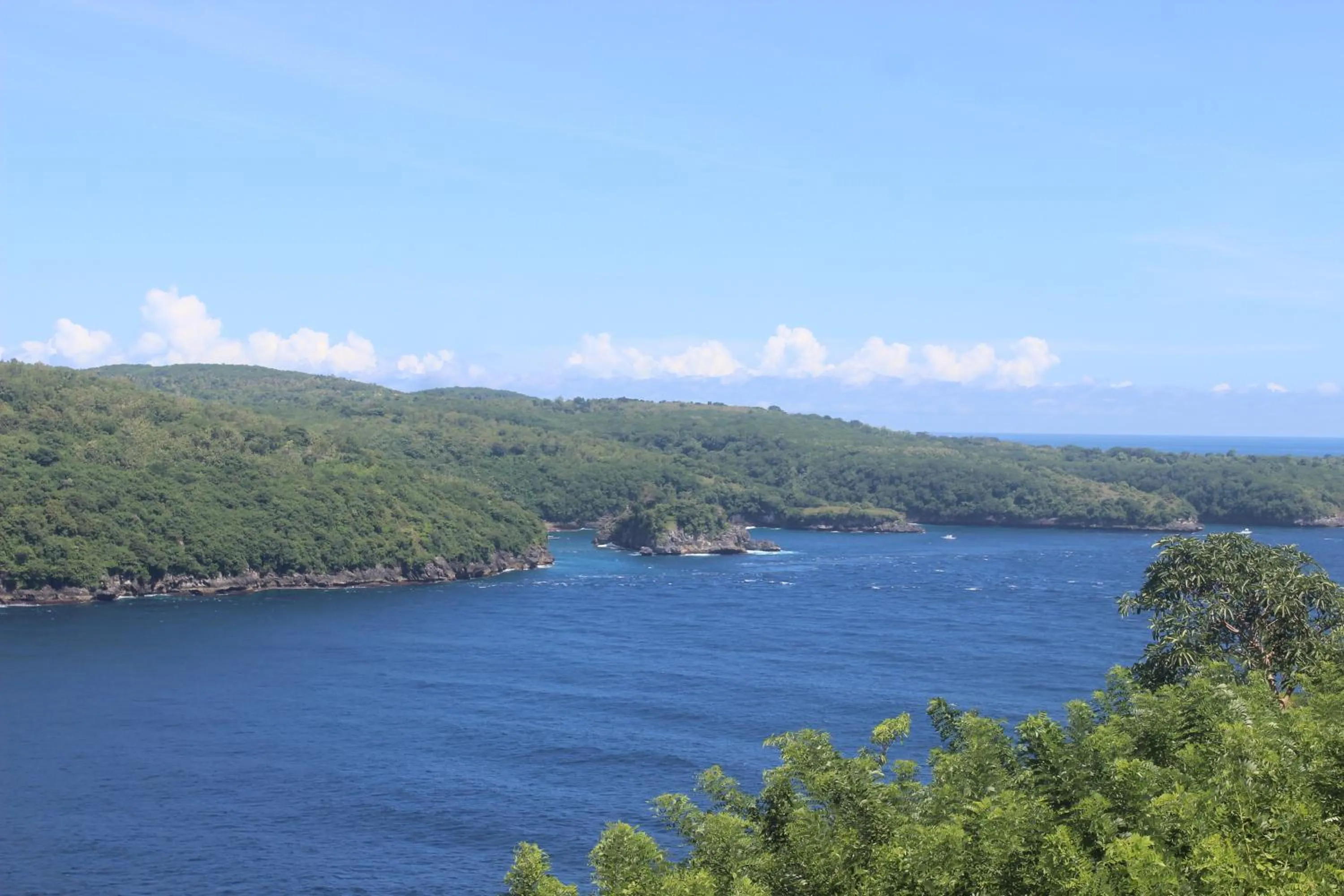 Sea view in Butterfly Villas Nusa Ceningan