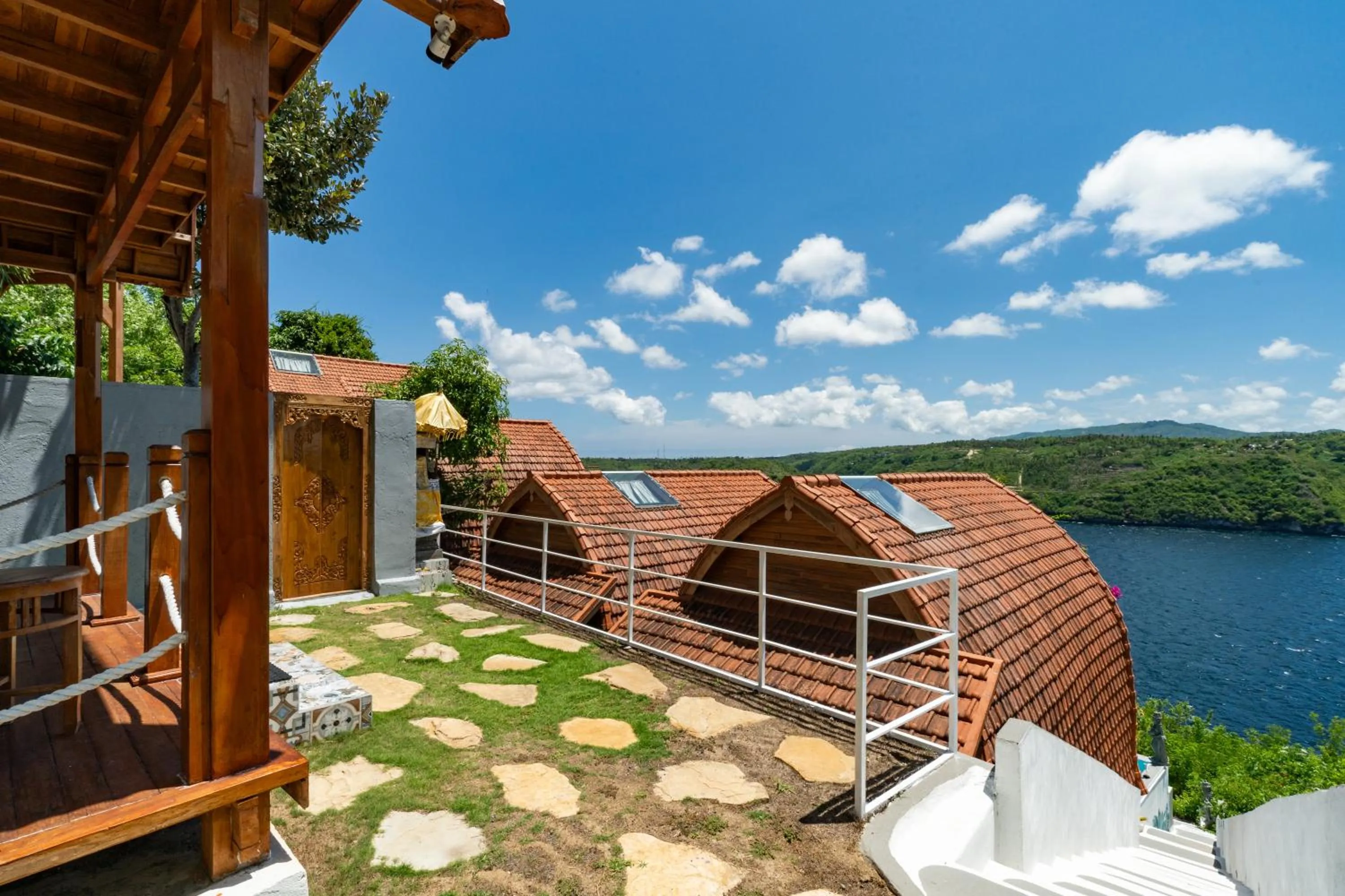 Natural landscape in Butterfly Villas Nusa Ceningan