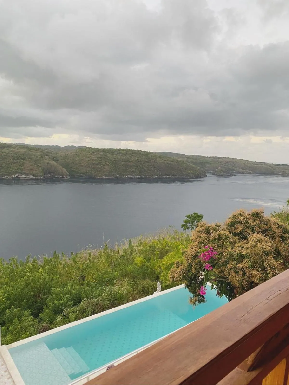 Sea view in Butterfly Villas Nusa Ceningan