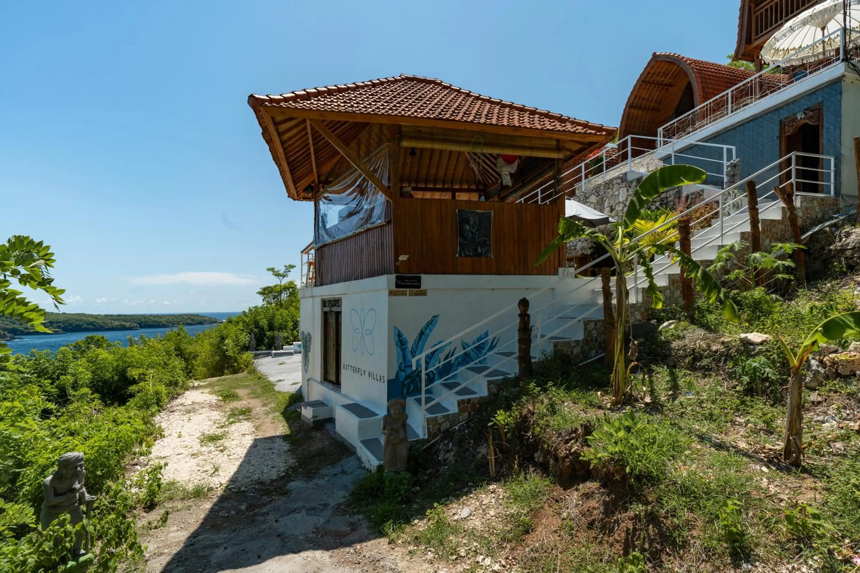Natural landscape in Butterfly Villas Nusa Ceningan