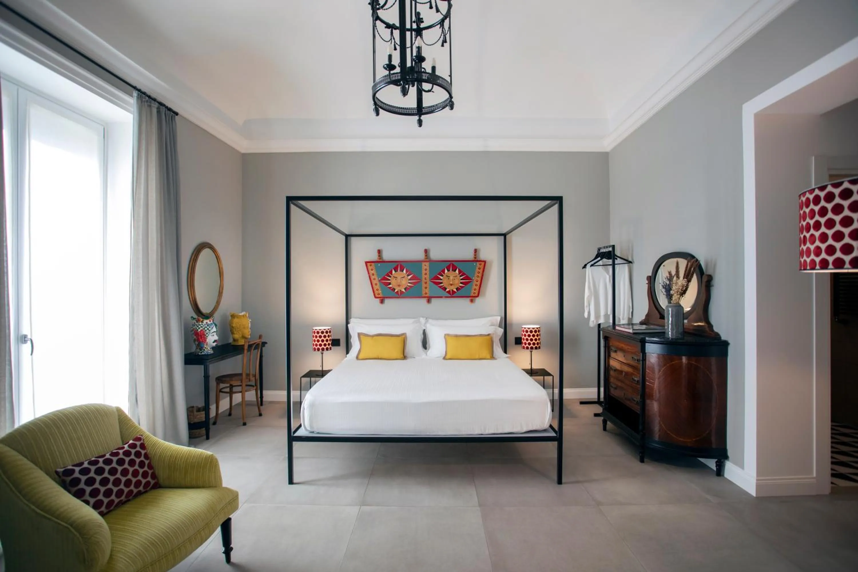 Bedroom, Bed in Vossia Luxury Rooms & Sicilian Living