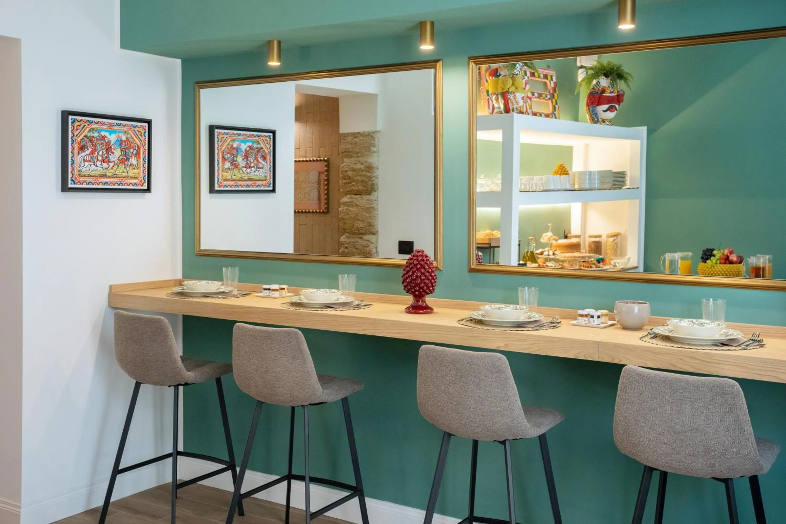 Breakfast in Vossia Luxury Rooms & Sicilian Living