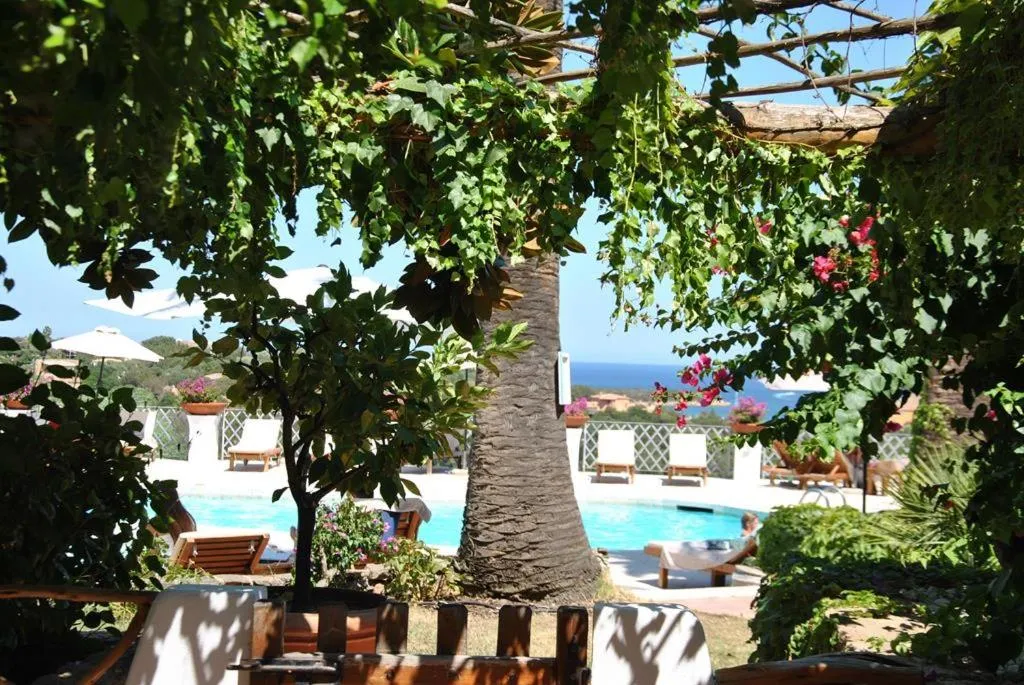 Garden view in Hotel Balocco