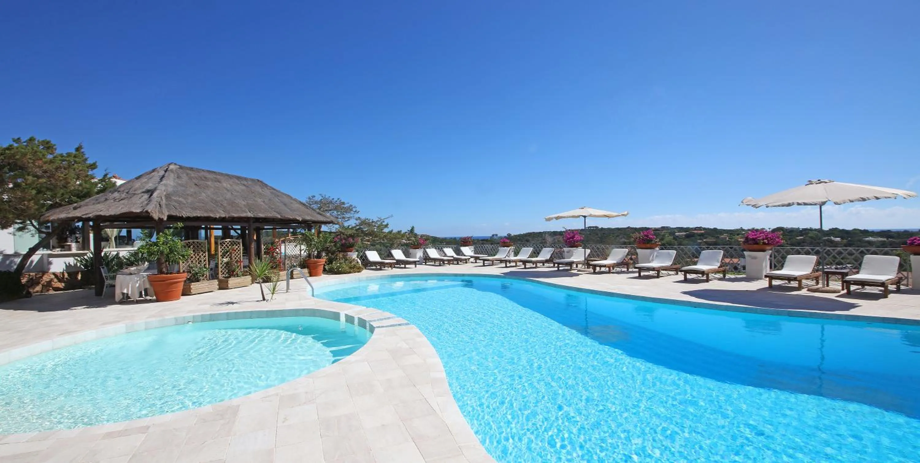 Swimming pool in Hotel Balocco