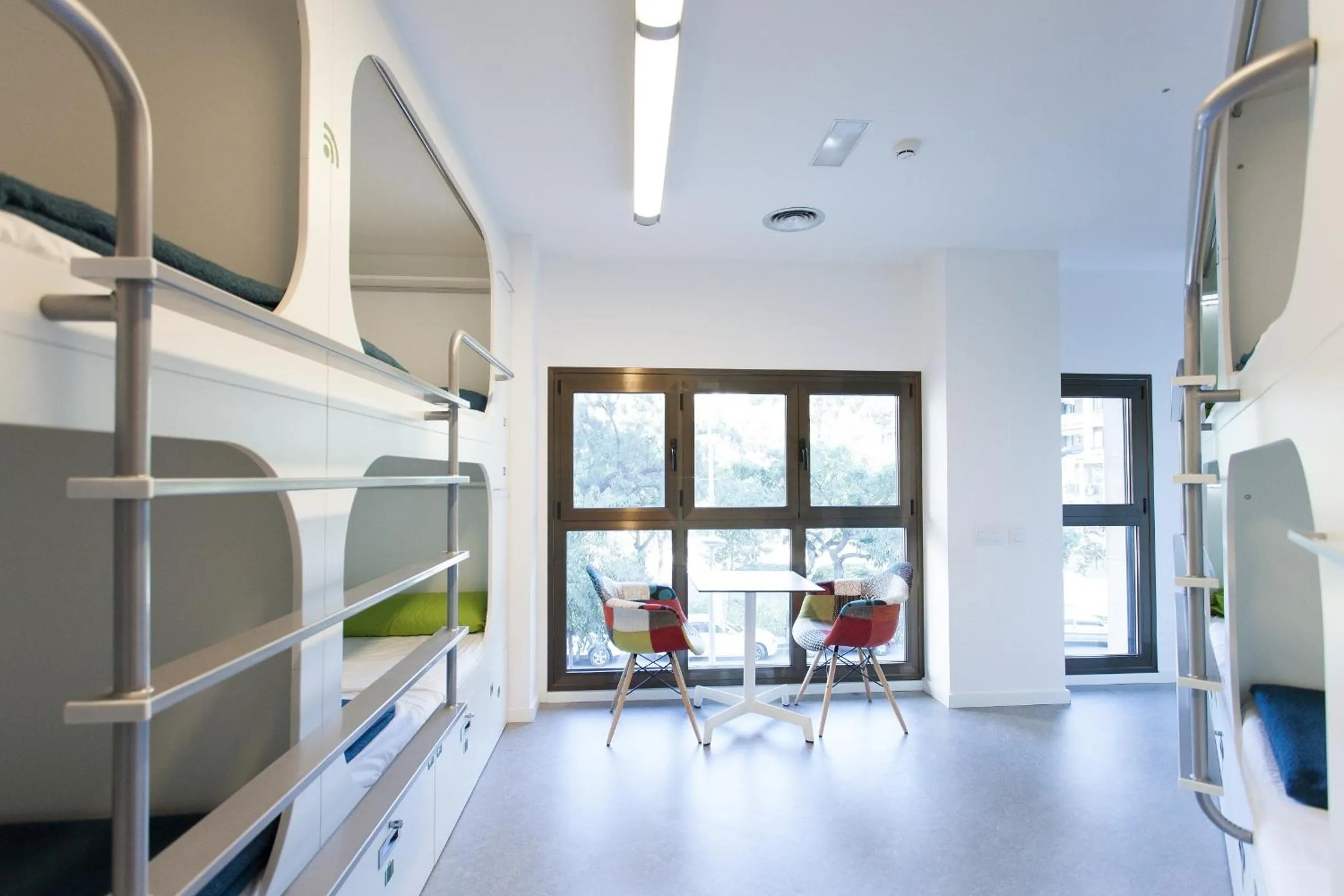 Photo of the whole room in Dream Cube Hostel