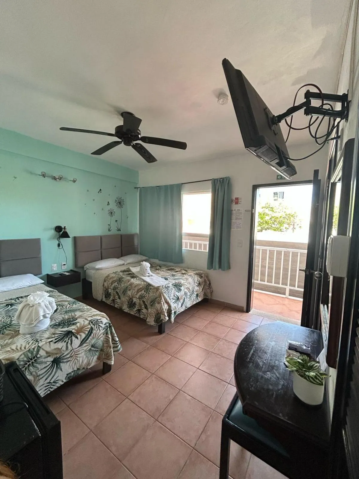 Bed in Hotel Marcianito