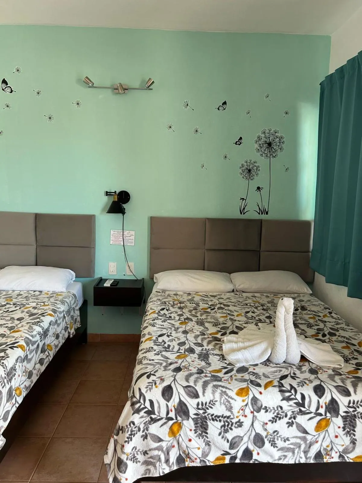 Bed in Hotel Marcianito