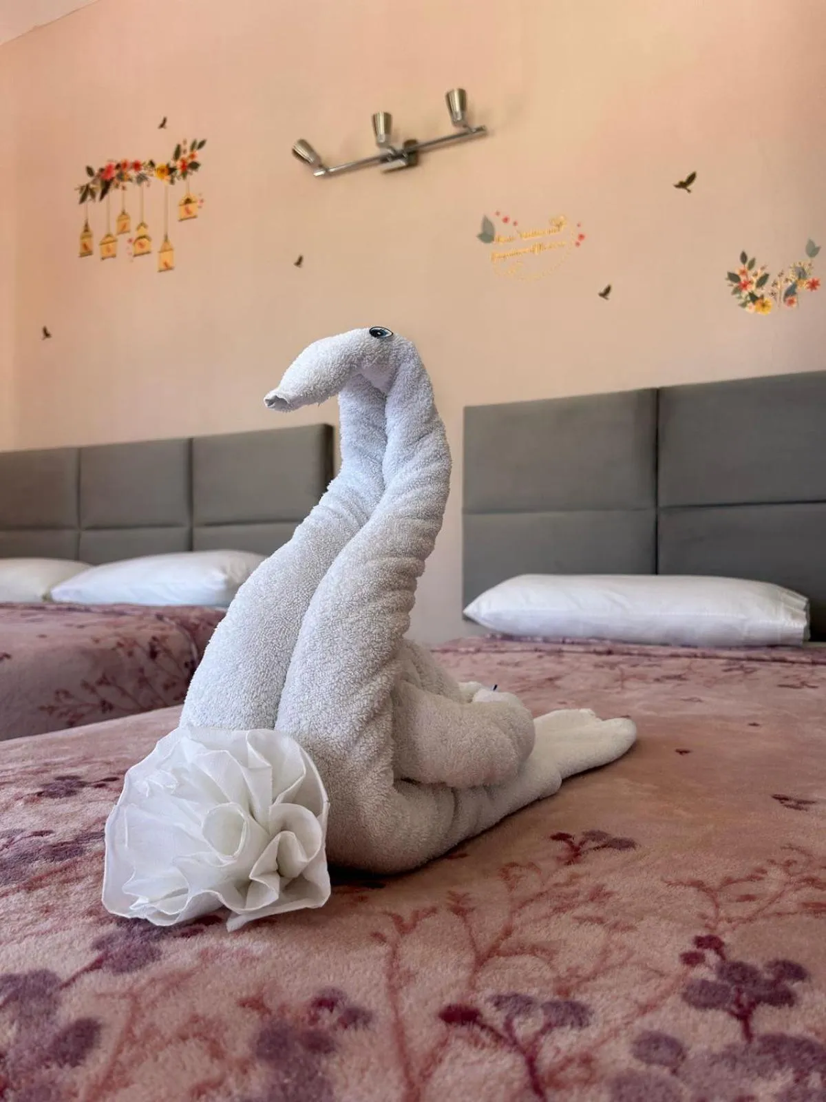 Bed in Hotel Marcianito