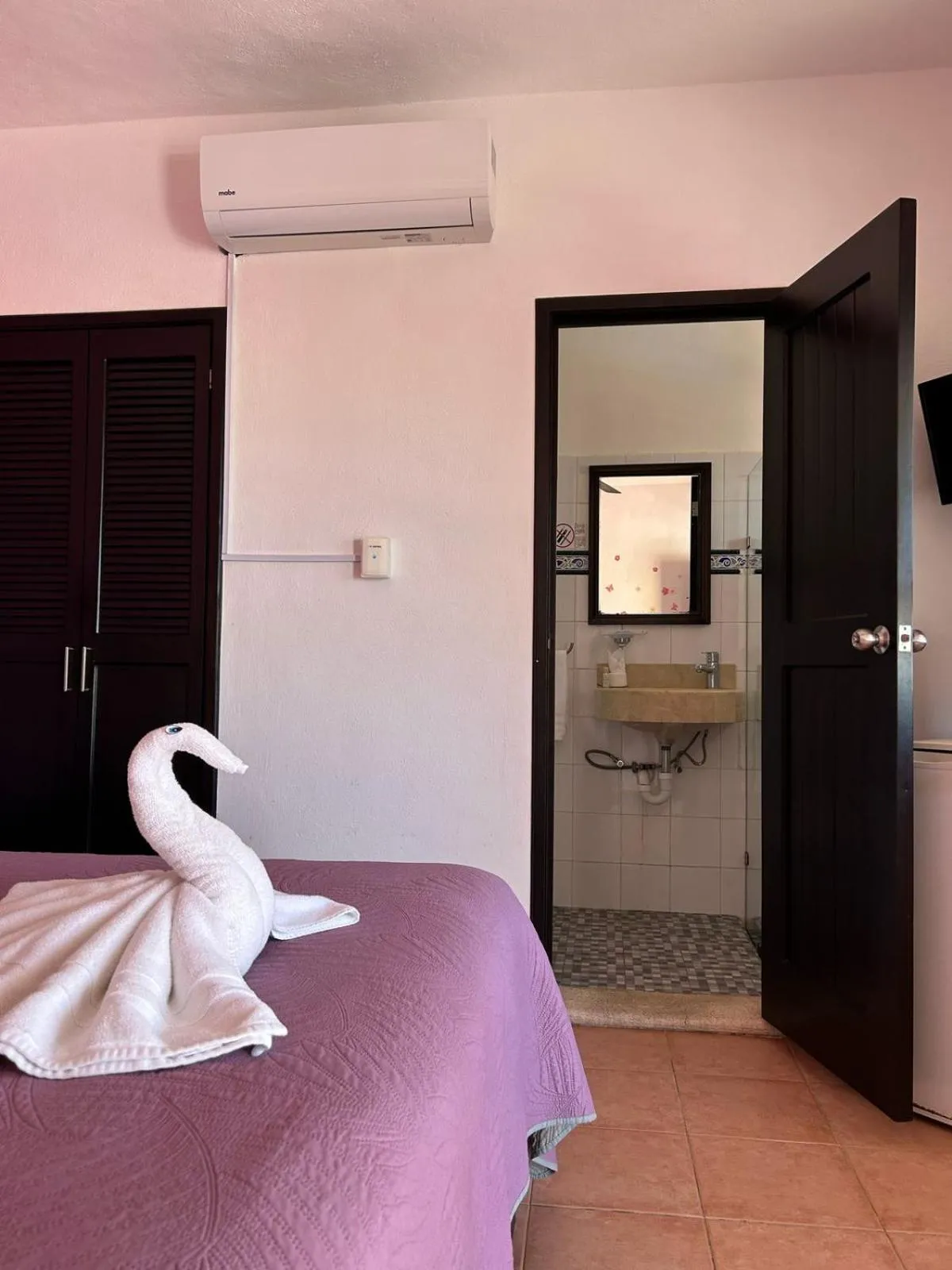 Bed in Hotel Marcianito